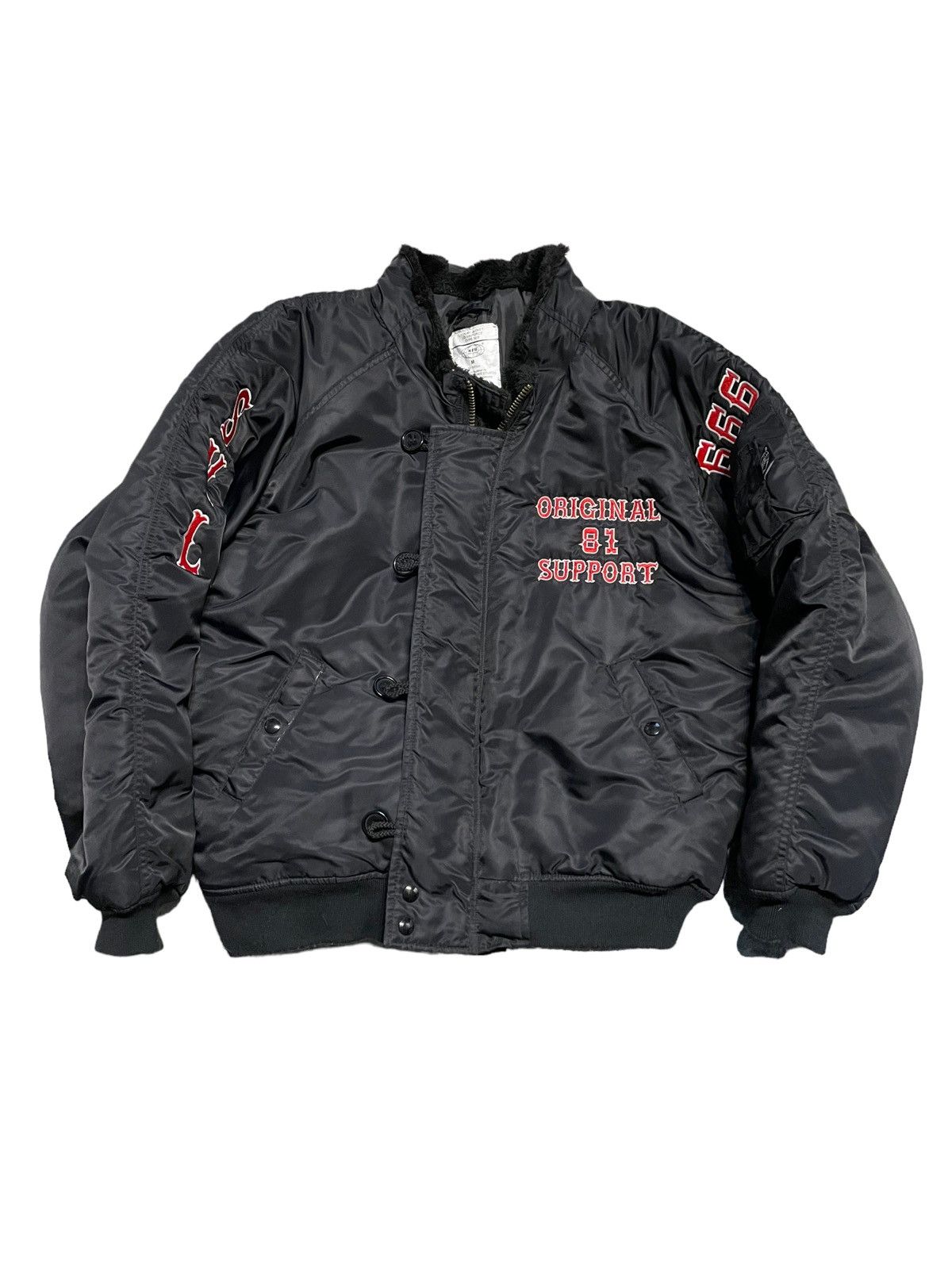 Harley Davidson Vintage Big Red Machine support Bomber Size US M / EU 48-50 / 2 - 1 Thumbnail
