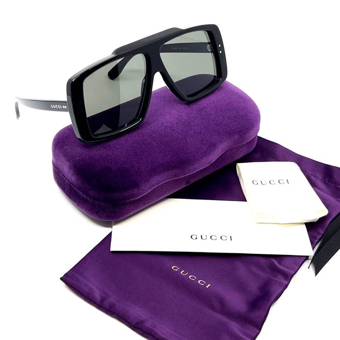Gucci GUCCI Sunglasses GG1369S 001 Authentic New! Grailed