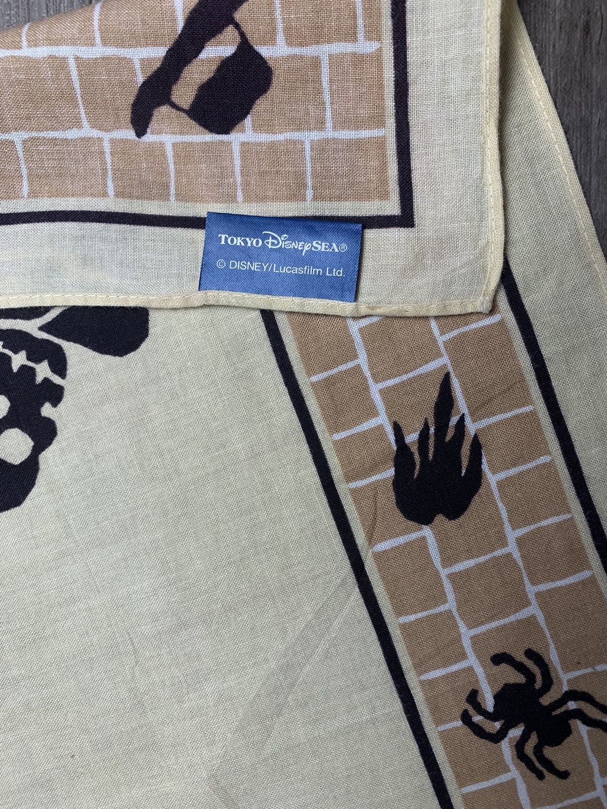 Disney Indiana Jones Vintage Handkerchief Neckerchief Pocketsquares Size ONE SIZE - 3 Thumbnail