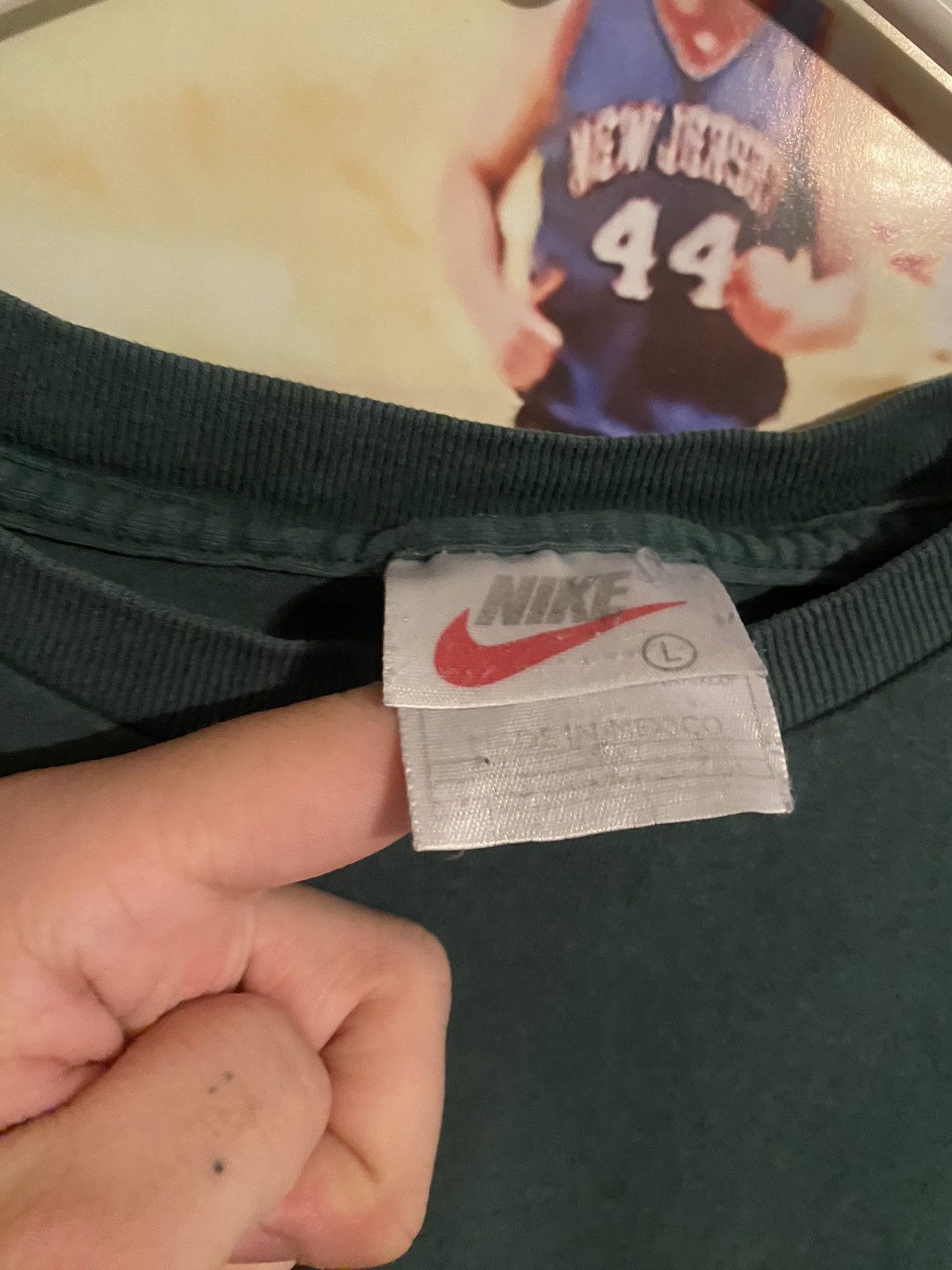 Nike Vintage 1990s Nike tee Size US L / EU 52-54 / 3 - 2 Thumbnail
