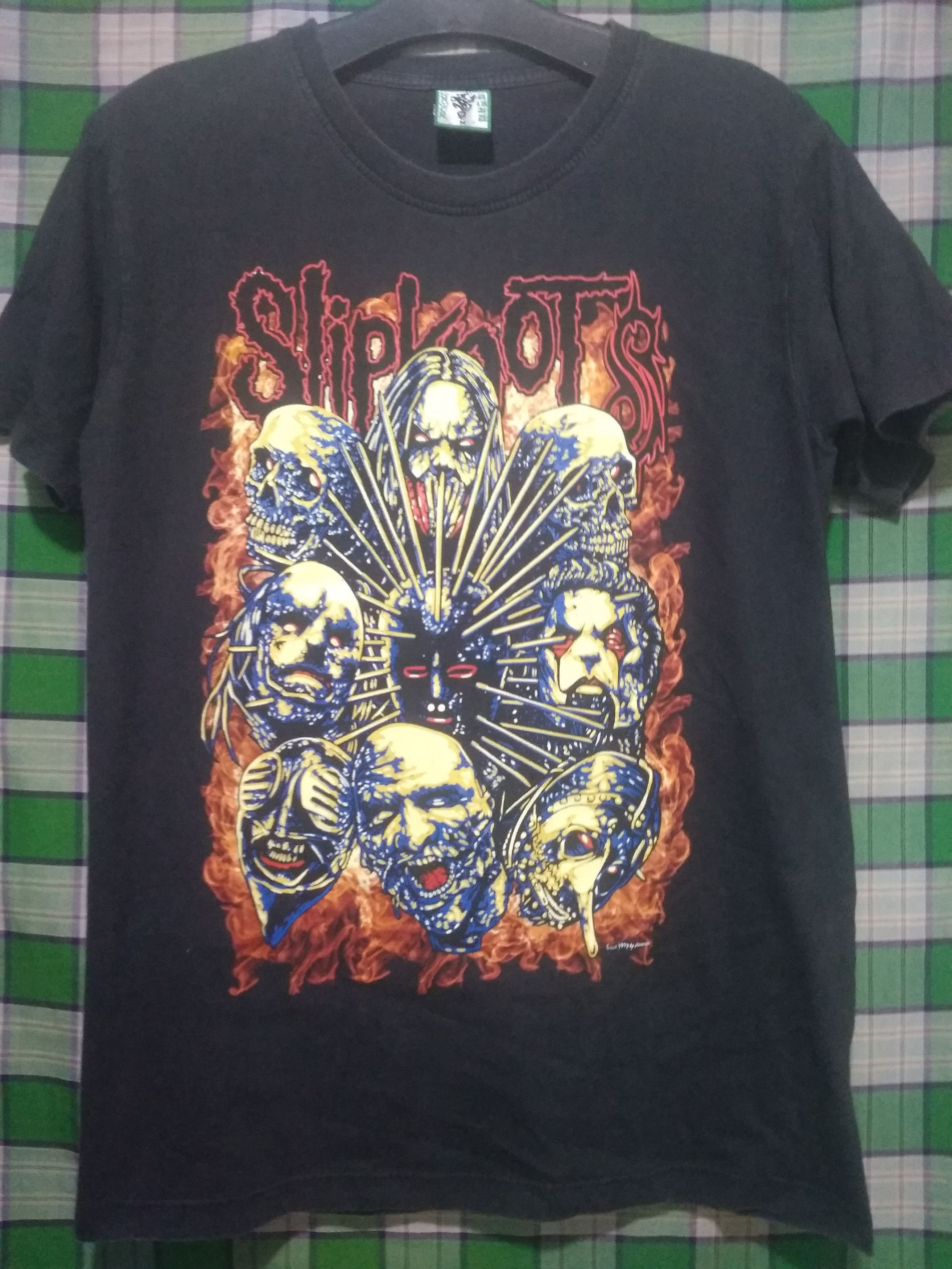 Band Tees Rare Vintage Slipknot double sided artwork shirt Size US S / EU 44-46 / 1 - 1 Thumbnail