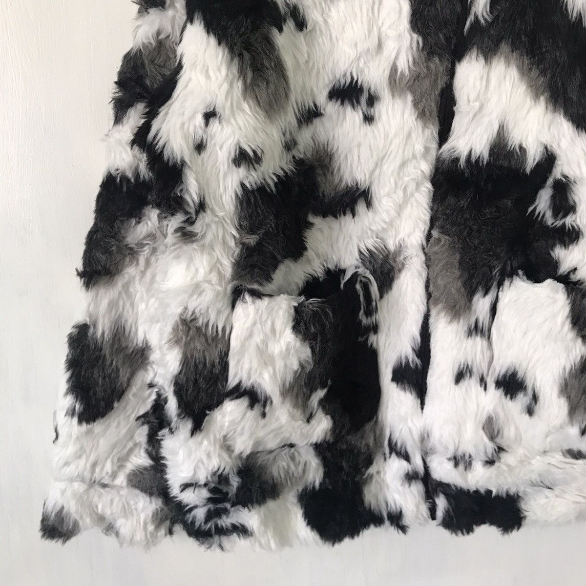 Japanese Brand 💥Steals💥Nice Cow Printed Furry Like Jacket Size US L / EU 52-54 / 3 - 5 Thumbnail