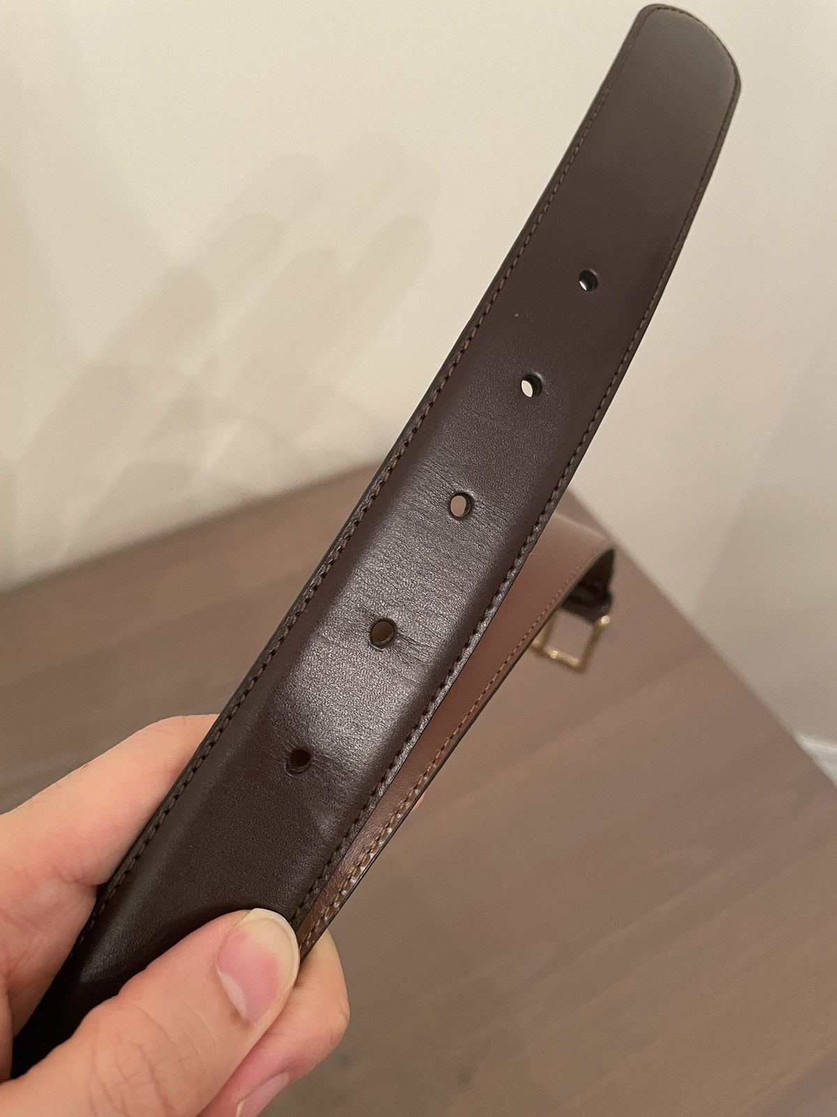 Coach Coach deep brown belt Size 34 - 9 Thumbnail