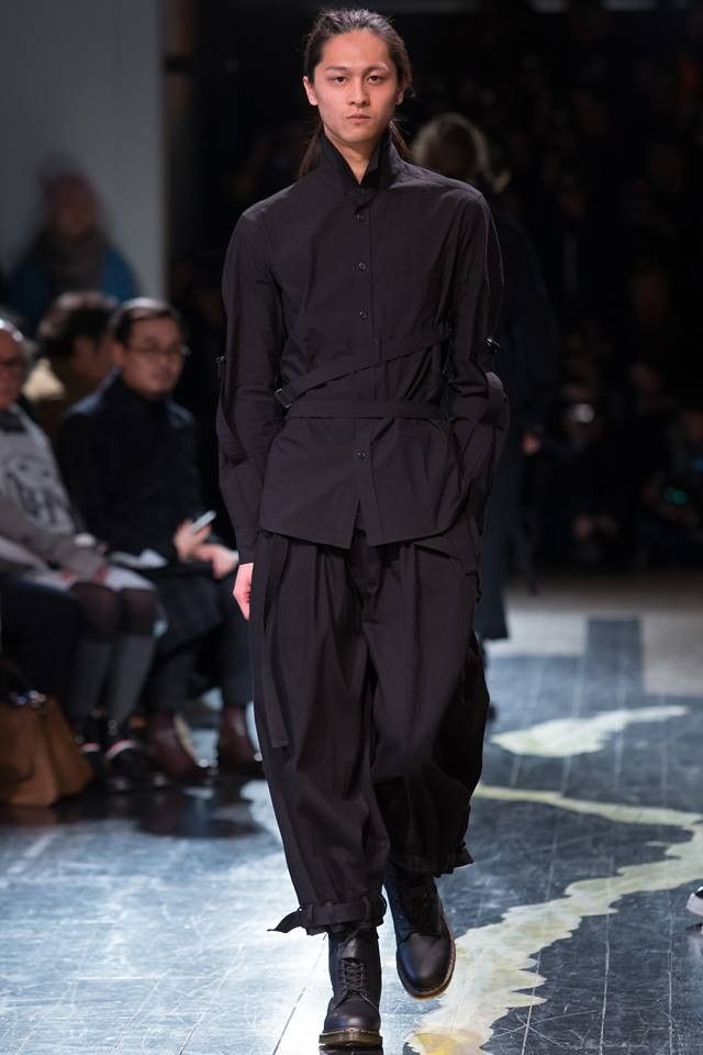 Yohji Yamamoto Yohji Yamamoto Pour Homme AW16 Bondage Shirt Size US M / EU 48-50 / 2 - 2 Thumbnail