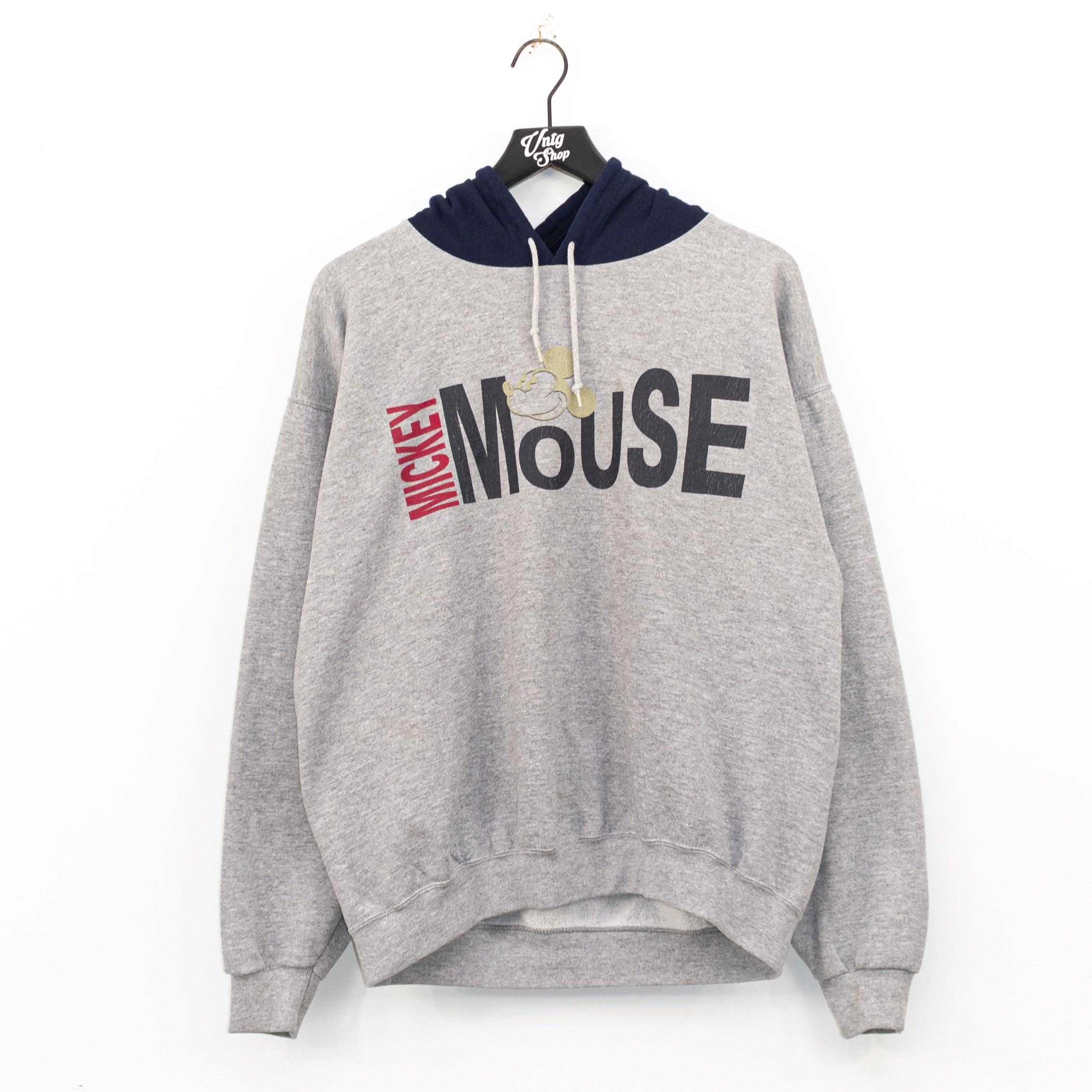 Disney × Mickey Mouse × Vintage Mickey Mouse Spell Out Color Block ...
