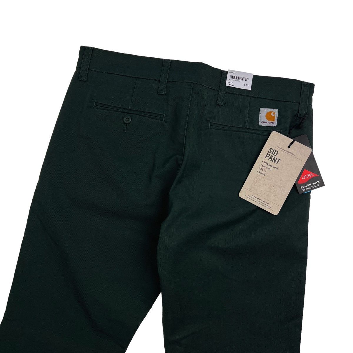 Carhartt Wip Carhartt WIP Sid Pants Dark Green Size US 32 / EU 48 - 1 Thumbnail
