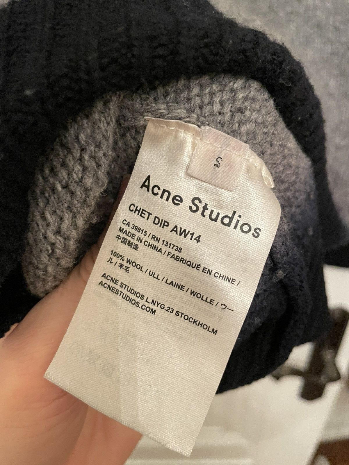 Acne Studios acne studios Chet dip AW14 Size US S / EU 44-46 / 1 - 4 Thumbnail