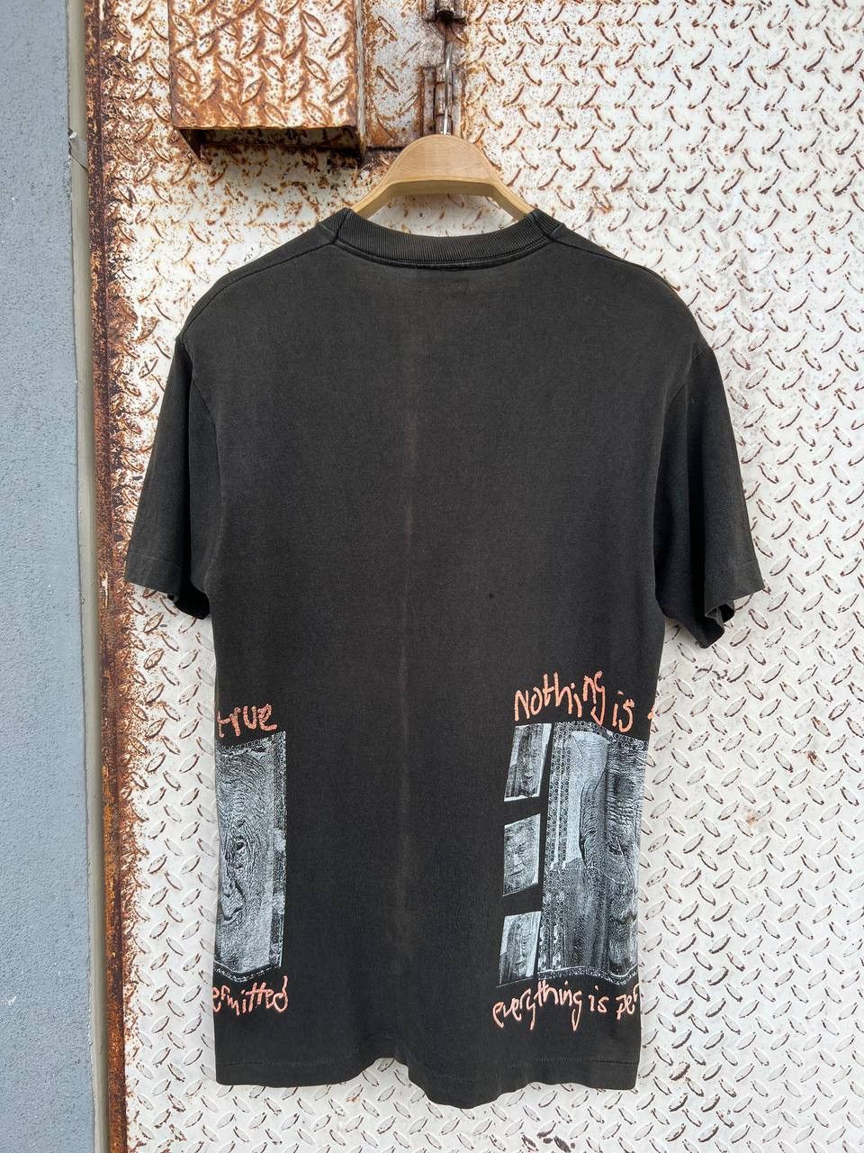 Vintage Vintage 90's Anarchic Adjustment 'Nothing Is True' Tee Size US M / EU 48-50 / 2 - 11 Thumbnail