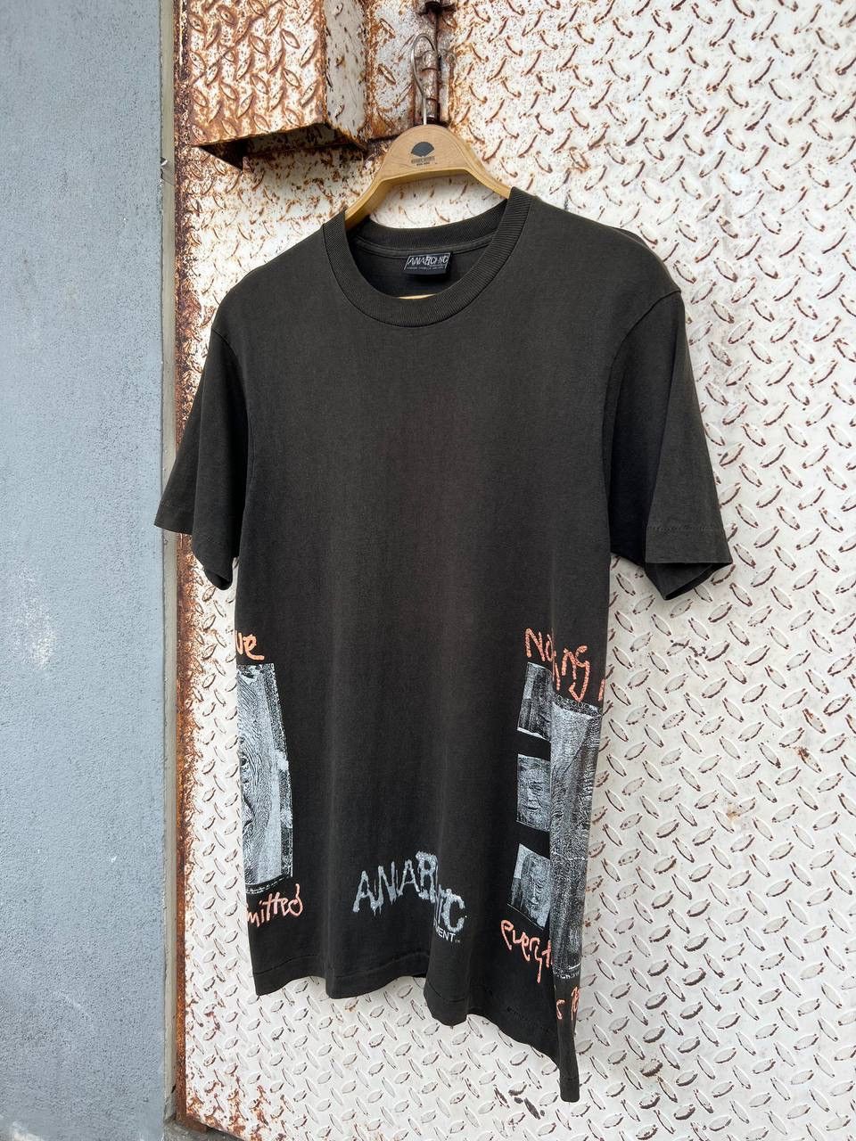 Vintage Vintage 90's Anarchic Adjustment 'Nothing Is True' Tee Size US M / EU 48-50 / 2 - 4 Thumbnail