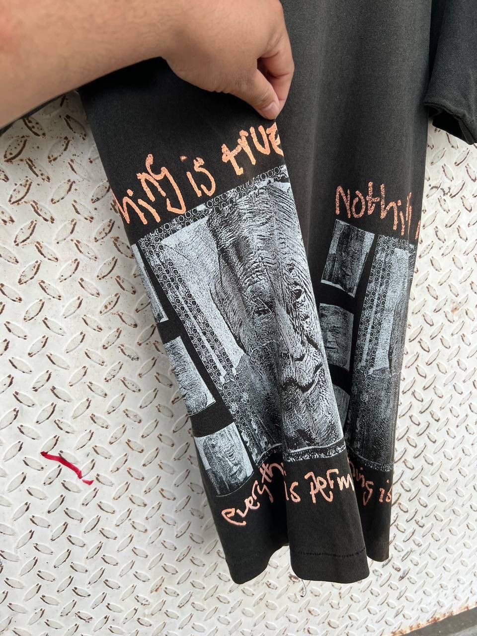 Vintage Vintage 90's Anarchic Adjustment 'Nothing Is True' Tee Size US M / EU 48-50 / 2 - 7 Thumbnail