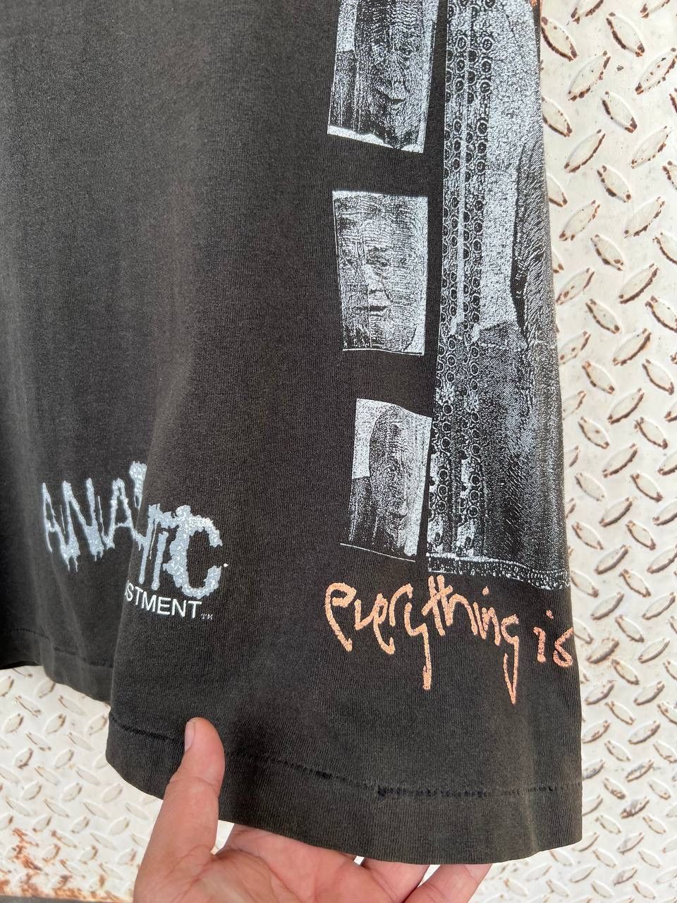 Vintage Vintage 90's Anarchic Adjustment 'Nothing Is True' Tee Size US M / EU 48-50 / 2 - 9 Thumbnail