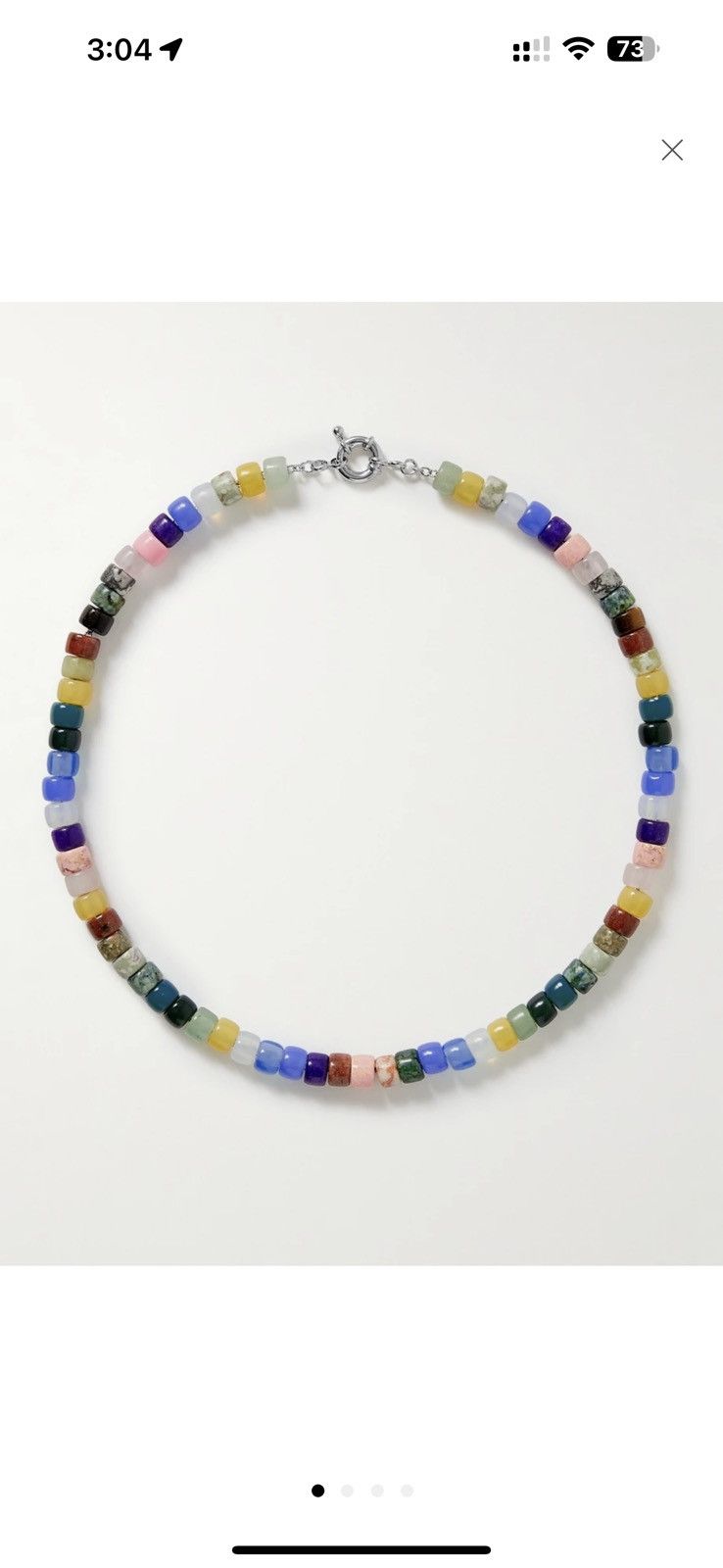 Protection Sterling Silver, Precious Stone Necklace, NIB Jewelry Watches