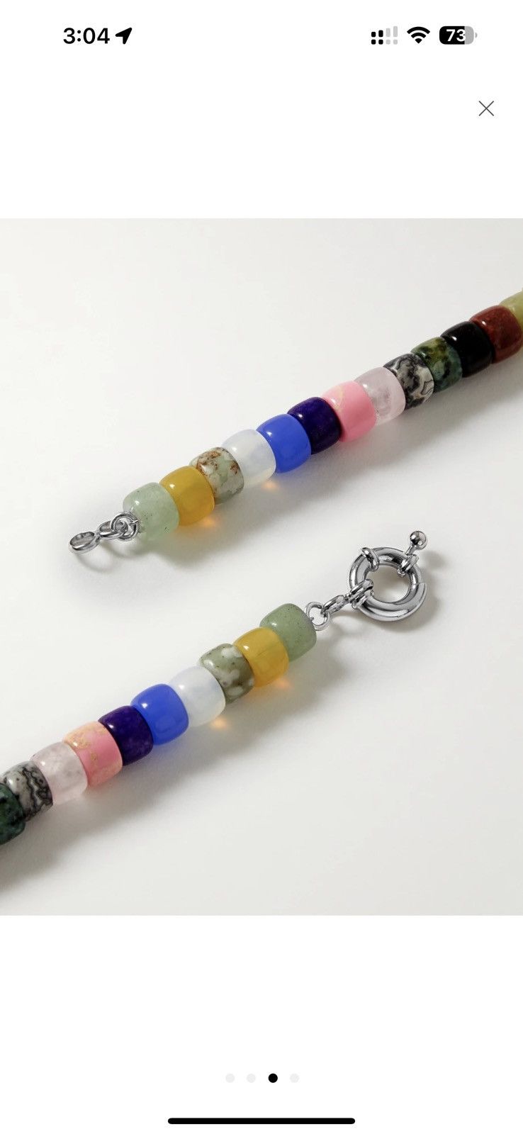 Protection Sterling Silver, Precious Stone Necklace, NIB Jewelry Watches