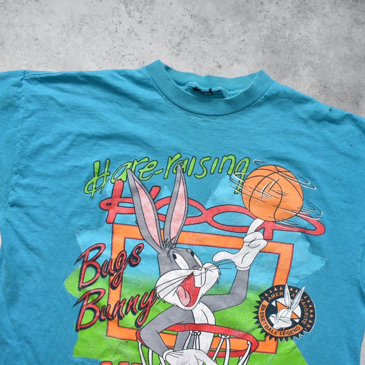 Vintage Distressed Vintage 90s Bugs Bunny T-Shirt (XL) Size US XL / EU 56 / 4 - 2 Thumbnail