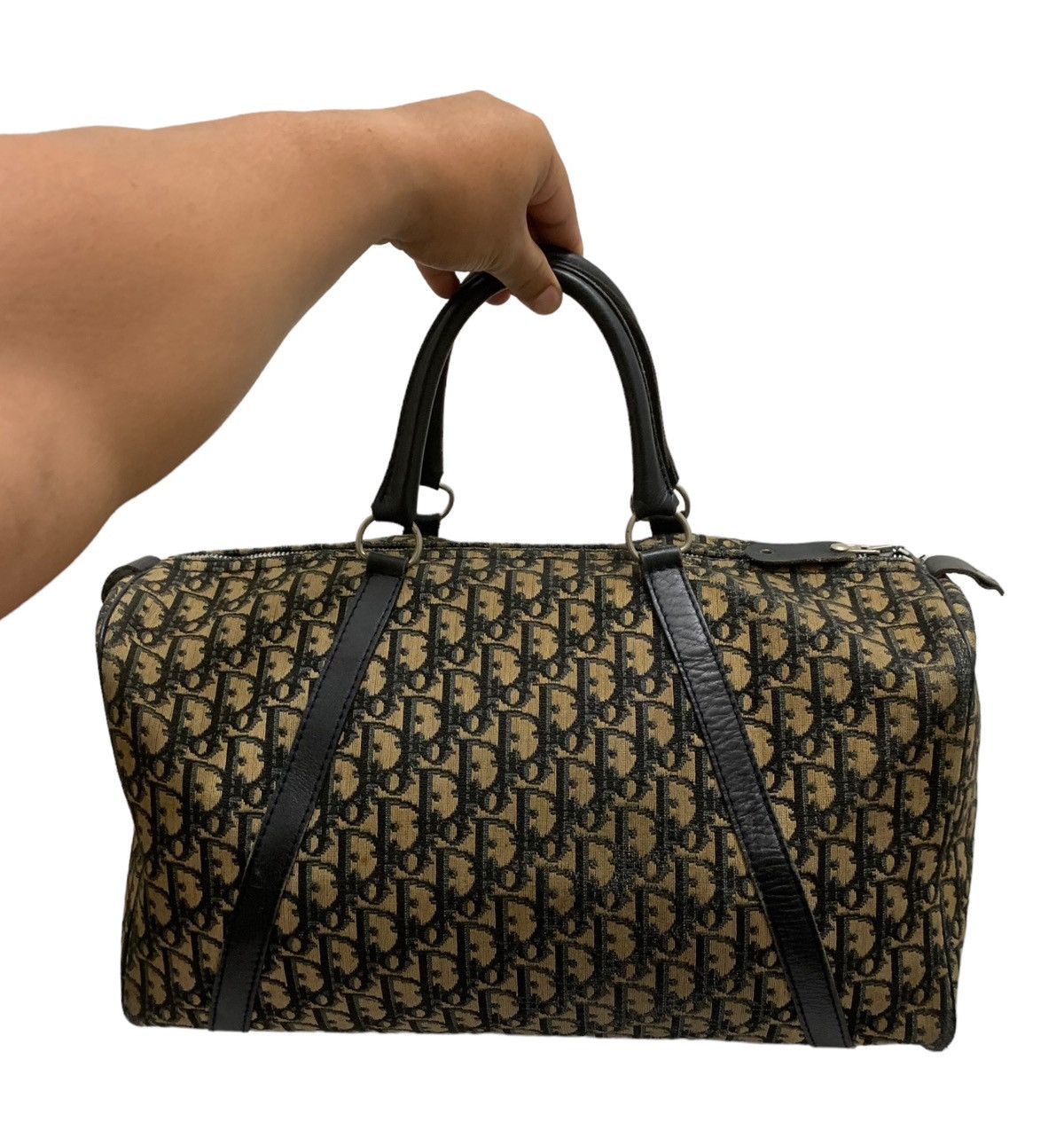 Christian Dior Monsieur × Dior × Vintage Christian Dior Oblique Boston Bag Size ONE SIZE - 5 Thumbnail