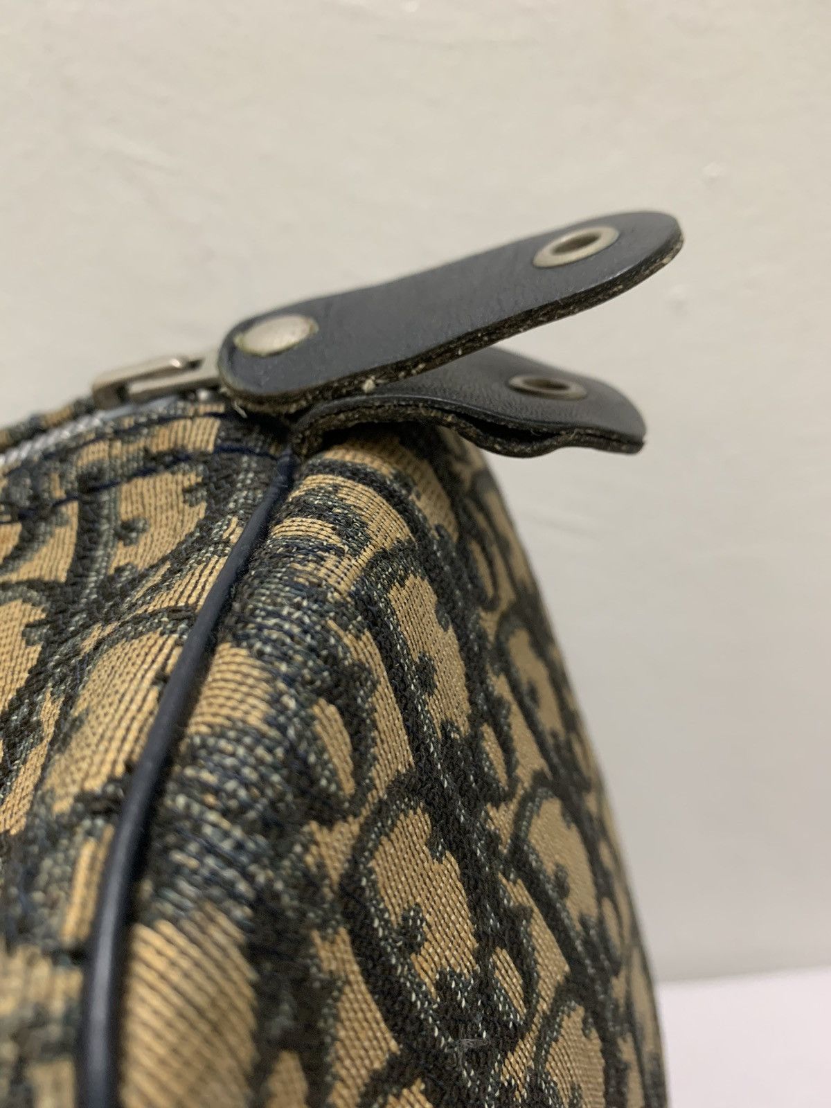 Christian Dior Monsieur × Dior × Vintage Christian Dior Oblique Boston Bag Size ONE SIZE - 14 Thumbnail