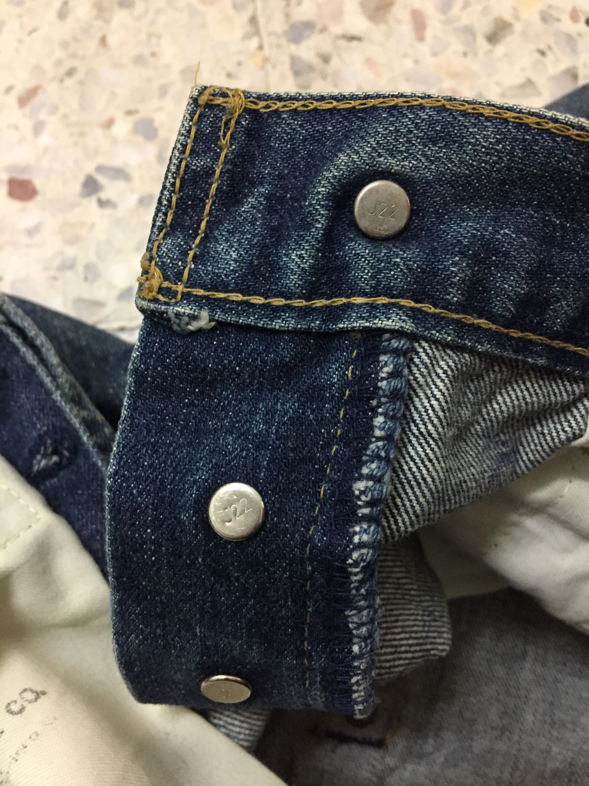 Levi's Vintage levis big E selvedge 503BXX Size US 30 / EU 46 - 11 Thumbnail
