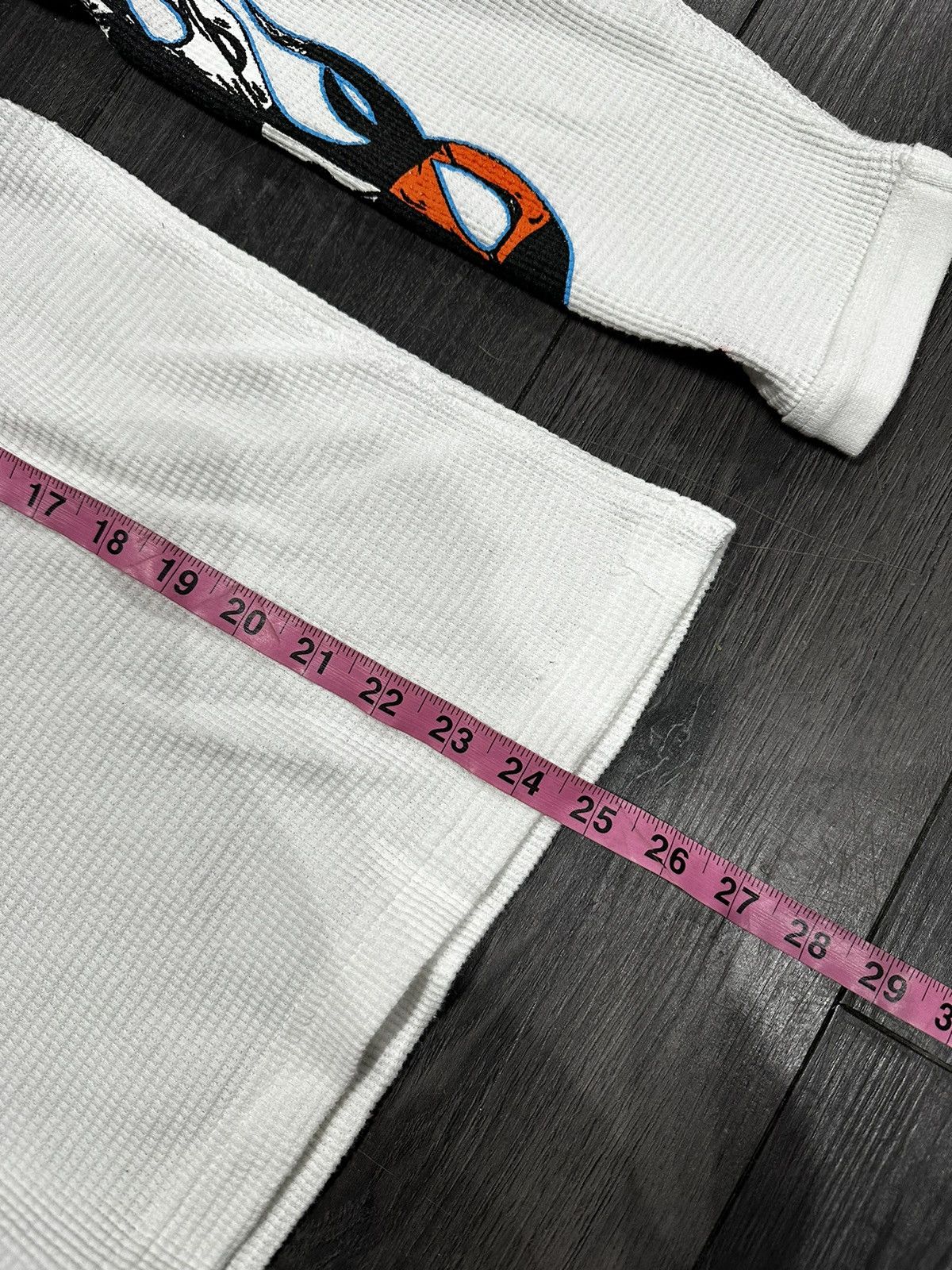 Chrome Hearts Chrome Hearts Sinister Thermal Crewneck White Size Medium Size US M / EU 48-50 / 2 - 9 Thumbnail