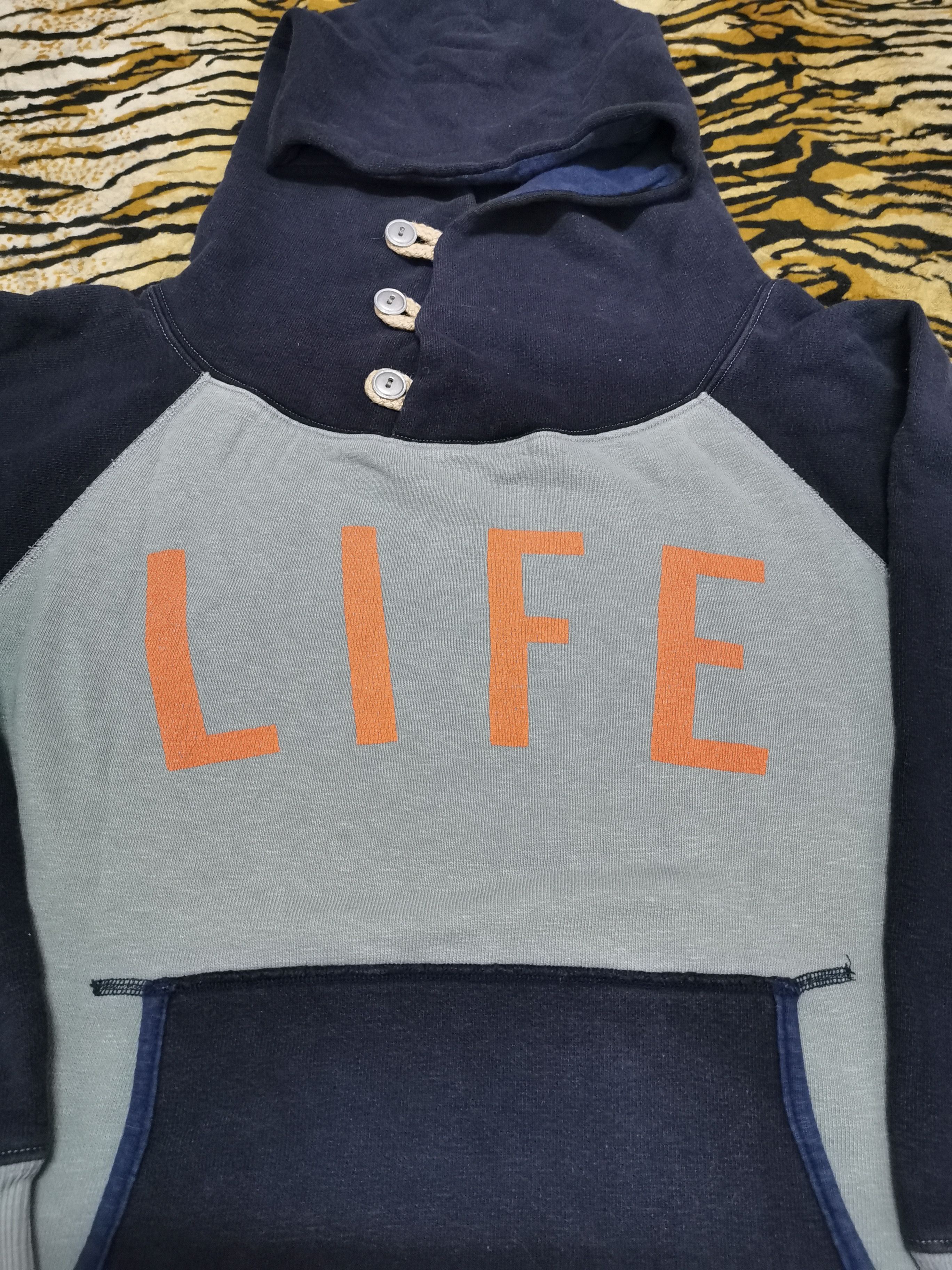 Japanese Brand Life Hoodie Size US S / EU 44-46 / 1 - 3 Thumbnail