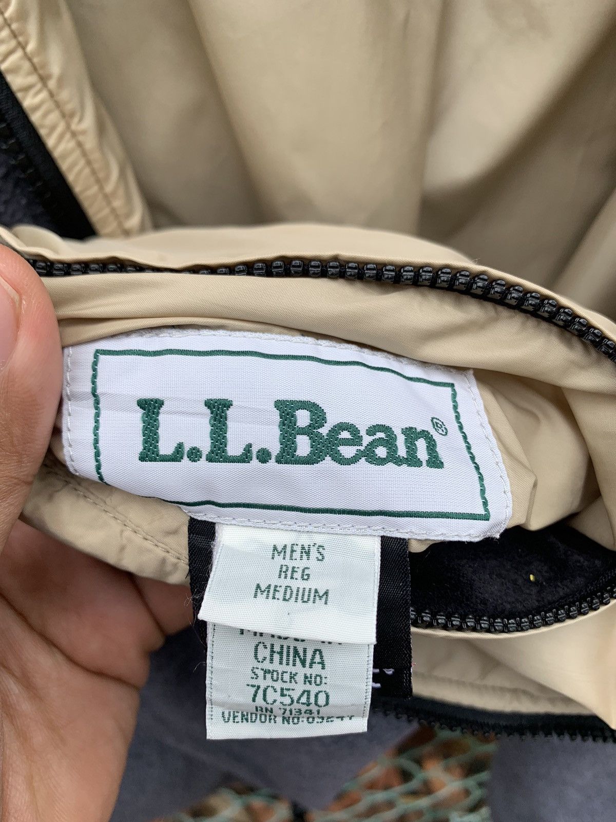 L.L. Bean 👹LL.Bean Nylon X Fleece Polartech Jacket Size US L / EU 52-54 / 3 - 14 Thumbnail