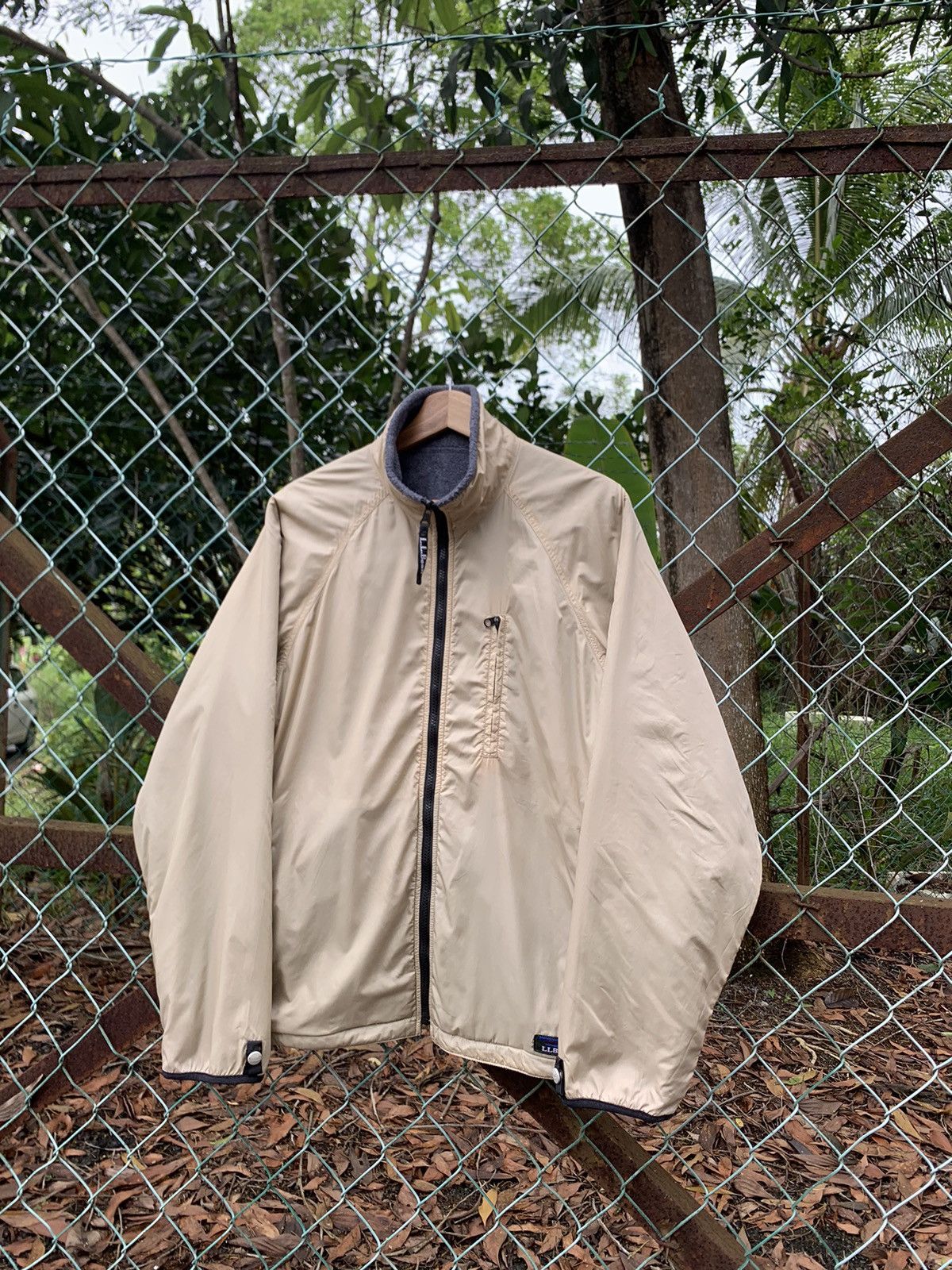 L.L. Bean 👹LL.Bean Nylon X Fleece Polartech Jacket Size US L / EU 52-54 / 3 - 1 Thumbnail