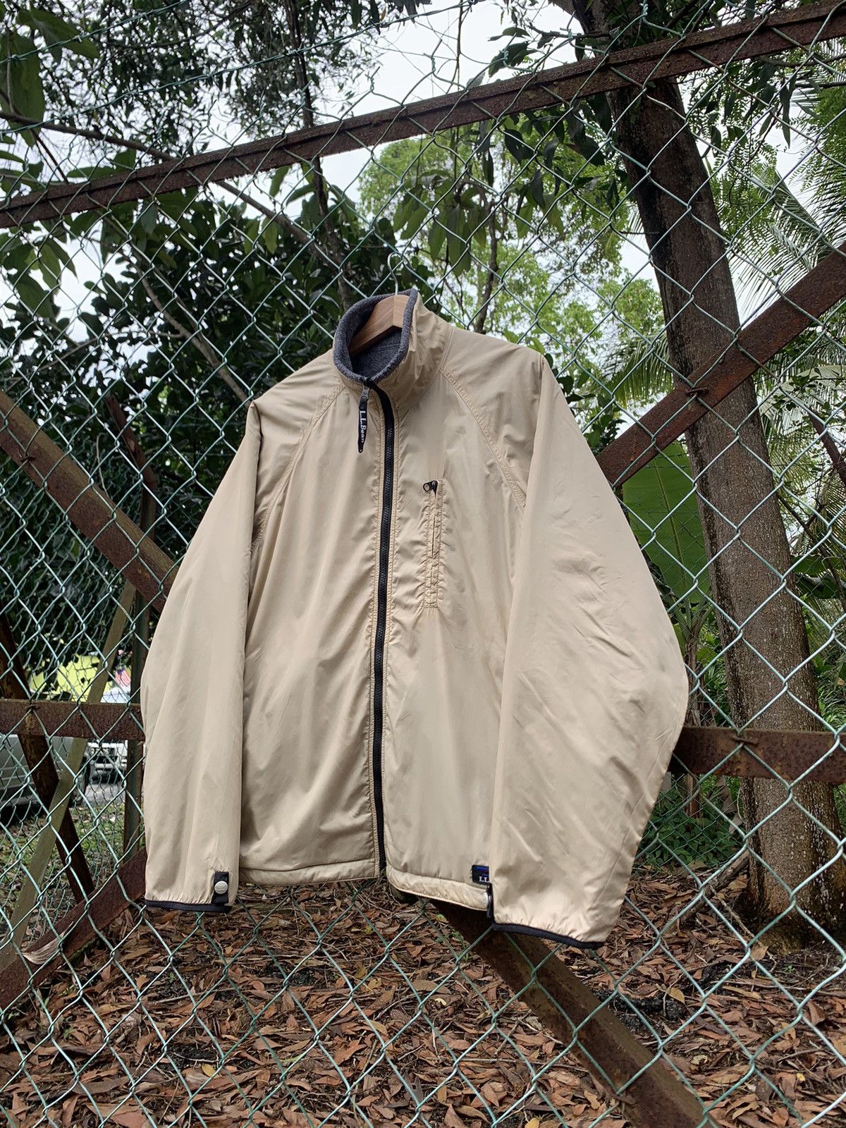 L.L. Bean 👹LL.Bean Nylon X Fleece Polartech Jacket Size US L / EU 52-54 / 3 - 5 Thumbnail
