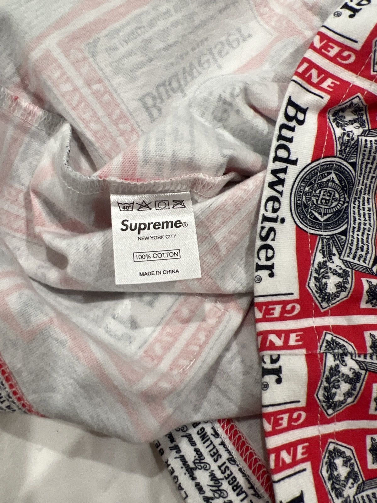 Supreme Budweiser タンクトップ Lサイズ supreme tank top Budweiser タンクトップLサイズ