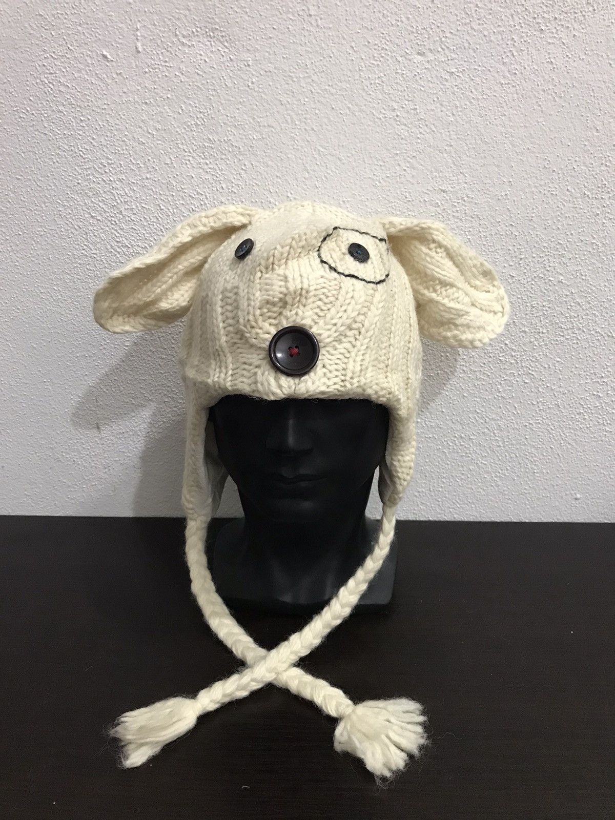 Japanese Brand Delux Bunny Horn Beanie Hat Size ONE SIZE - 5 Thumbnail