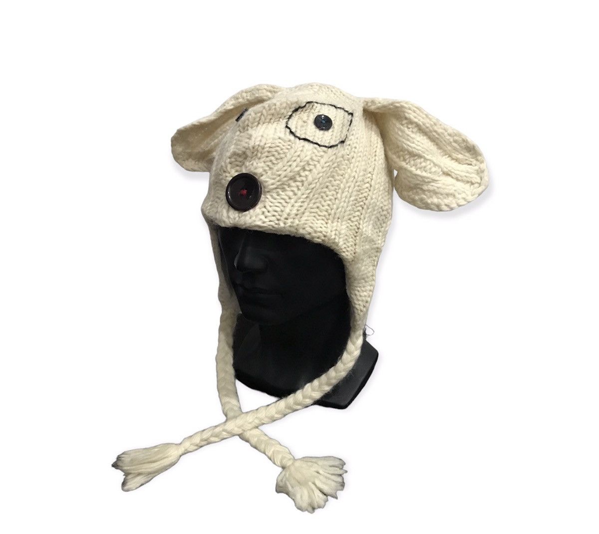 Japanese Brand Delux Bunny Horn Beanie Hat Size ONE SIZE - 2 Thumbnail