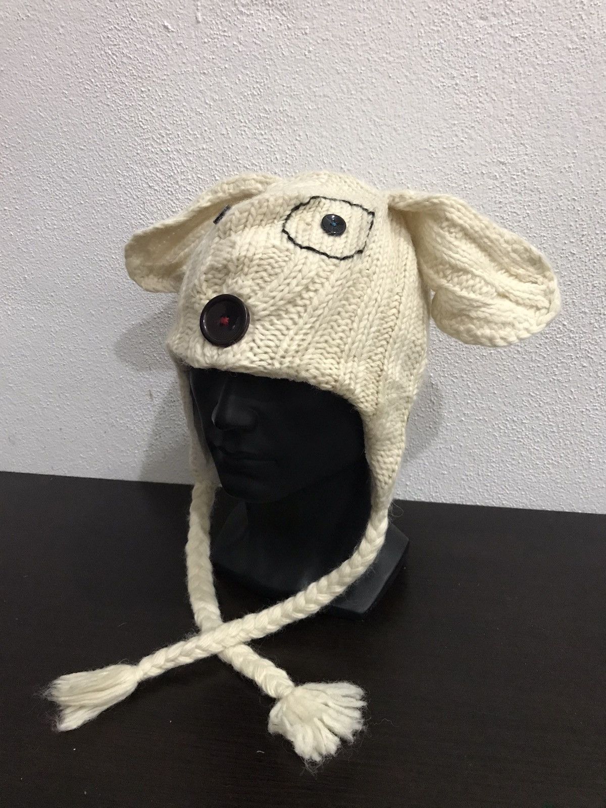 Japanese Brand Delux Bunny Horn Beanie Hat Size ONE SIZE - 4 Thumbnail