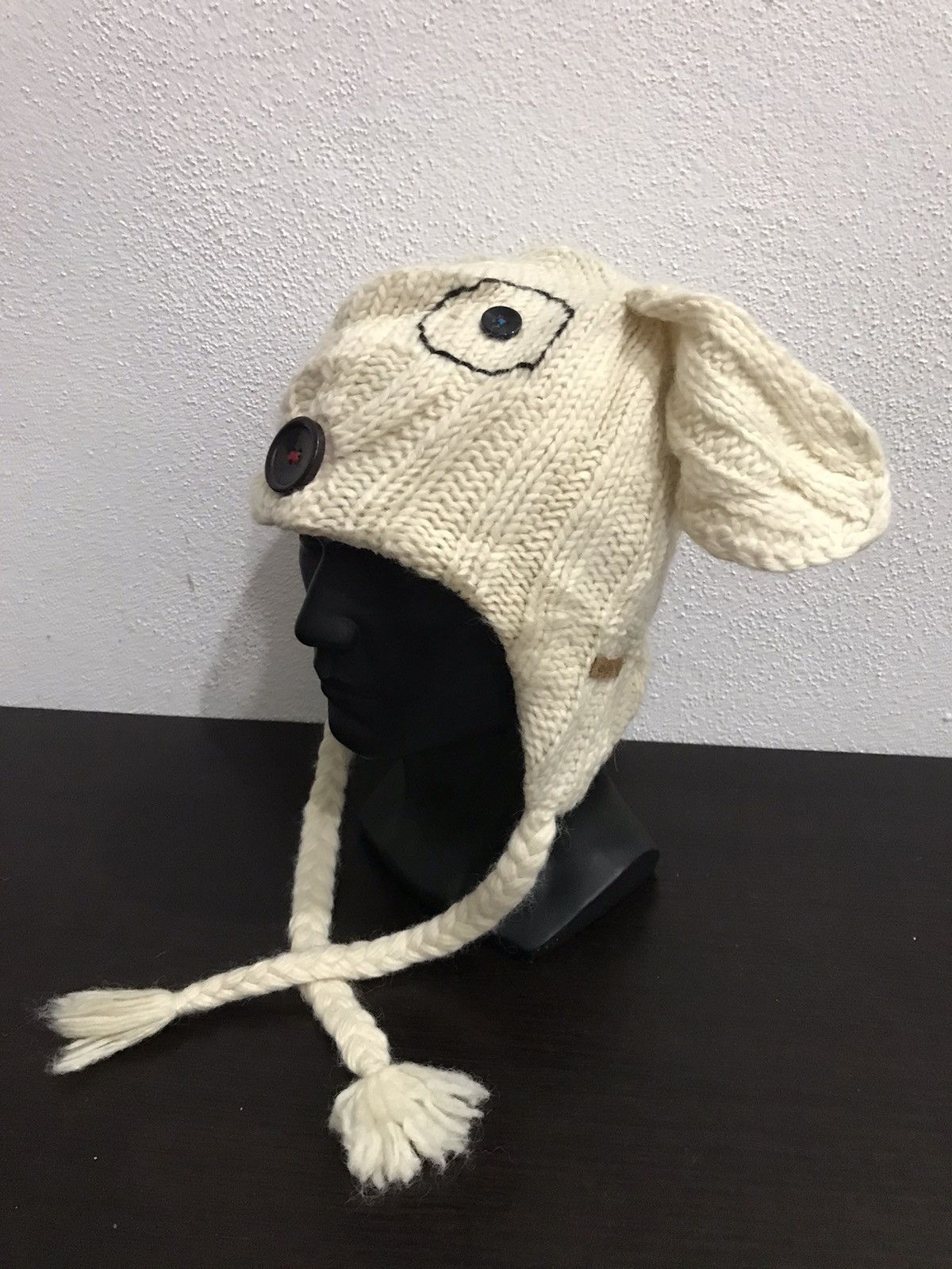 Japanese Brand Delux Bunny Horn Beanie Hat Size ONE SIZE - 7 Thumbnail