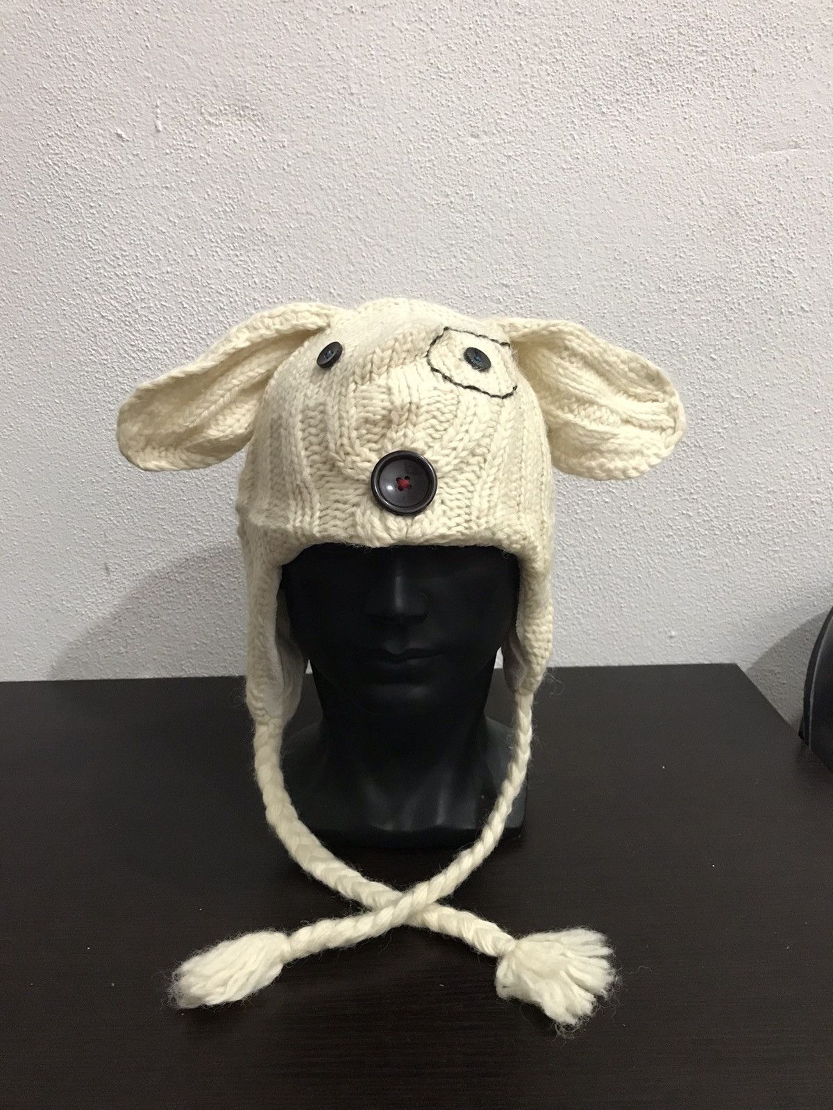 Japanese Brand Delux Bunny Horn Beanie Hat Size ONE SIZE - 3 Thumbnail