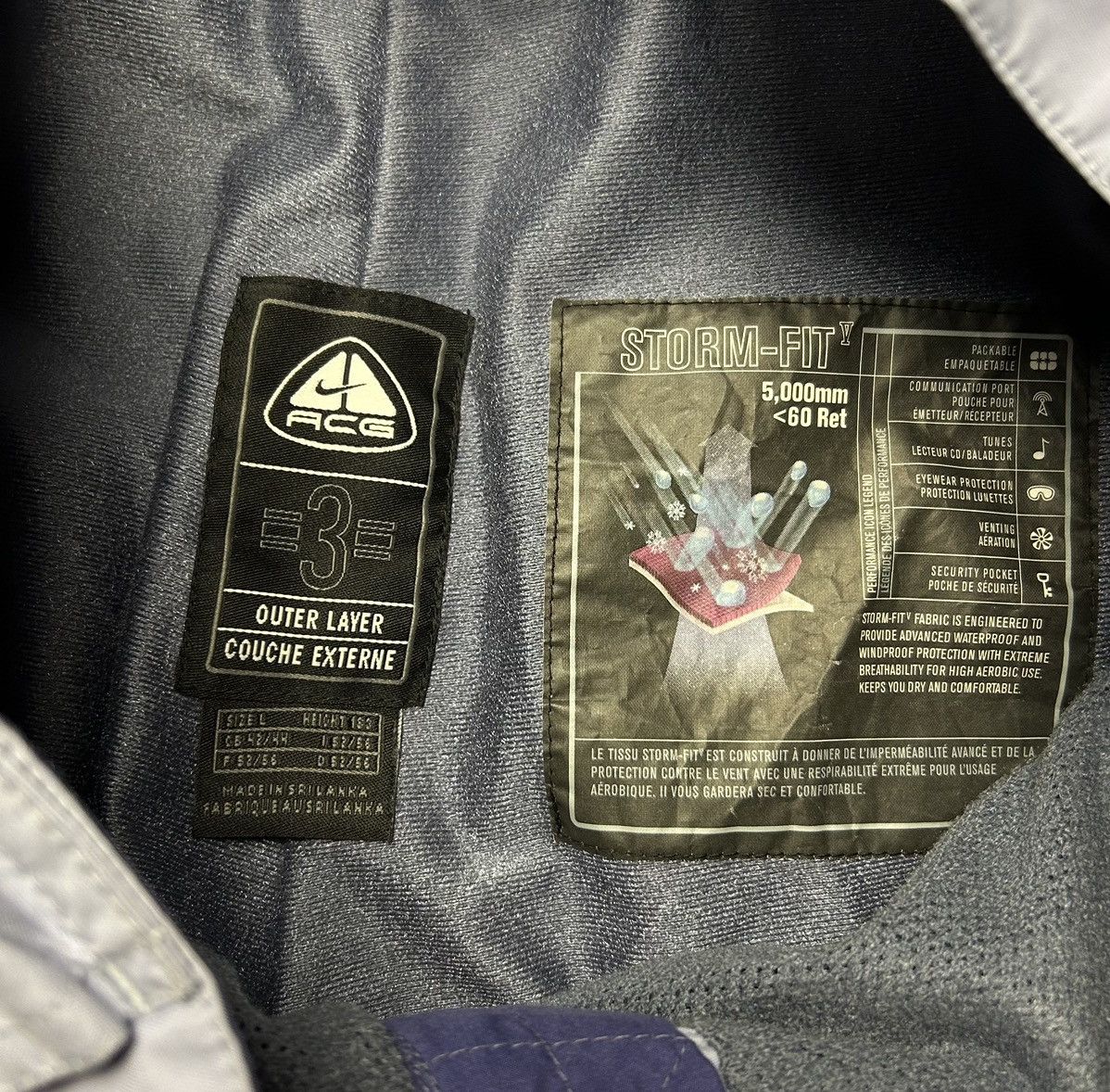 Nike ACG × Vintage Nike ACG Vintage Storm Fit Ski Pant Size US 34 / EU 50 - 6 Thumbnail