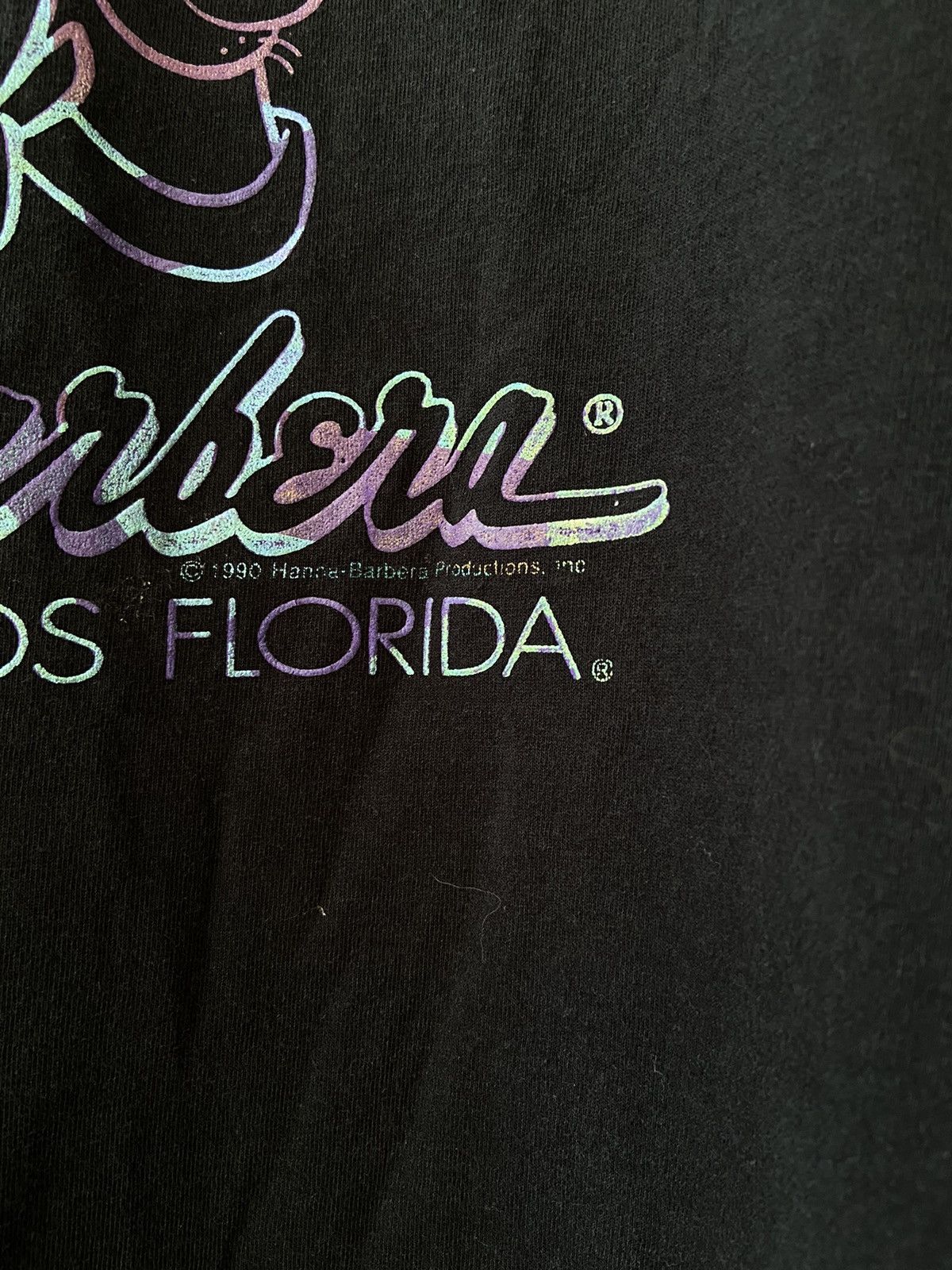 Vintage 90s Hanna-Barbera Universal Studios Florida T Shirt 1990 Size US XL / EU 56 / 4 - 3 Thumbnail