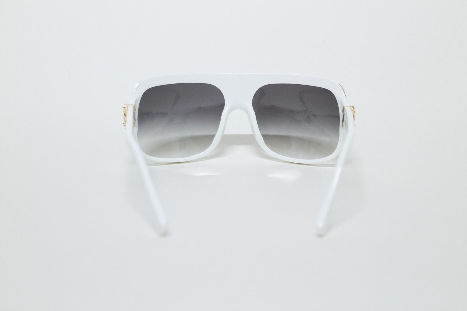 Louis Vuitton × Pharrell Louis Vuitton White Millionaire Sunglasses OG PHARRELL NIGO Size ONE SIZE - 4 Thumbnail