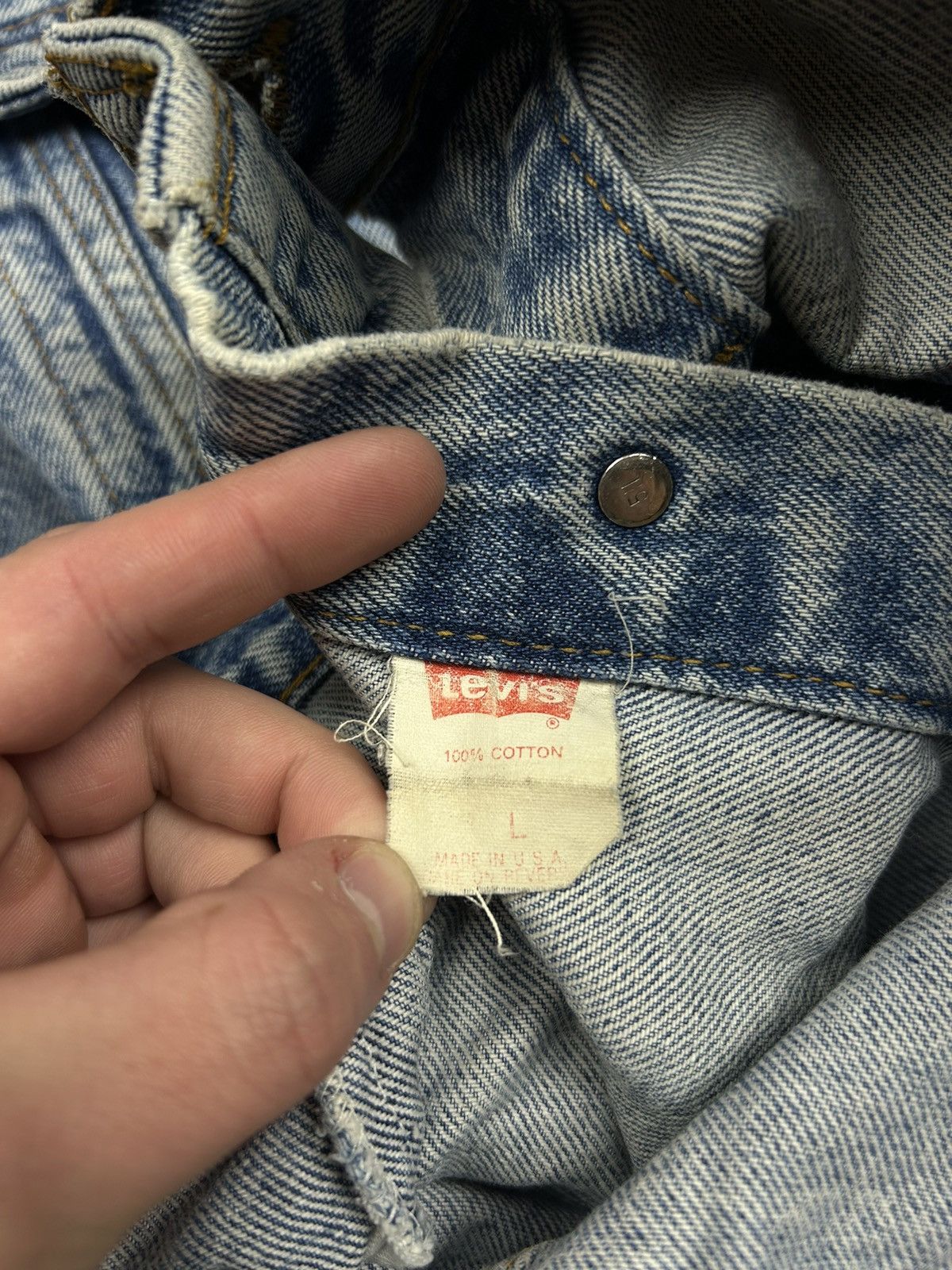 Levi's × Levi's Vintage Clothing Levi’s Vintage Denim Jacket made in USA Size US M / EU 48-50 / 2 - 5 Thumbnail