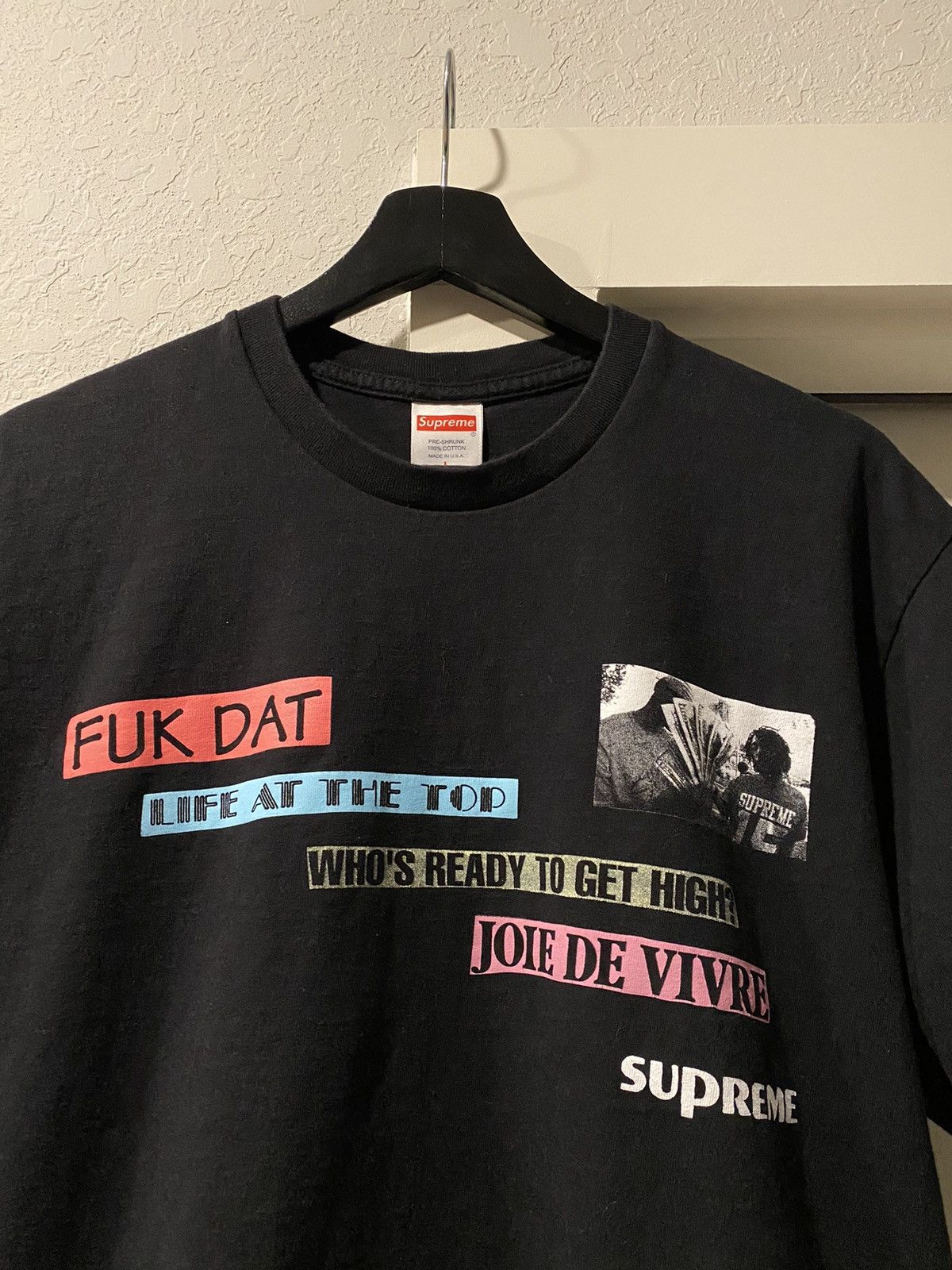 Supreme SUPREME FUK DAT TEE | Grailed
