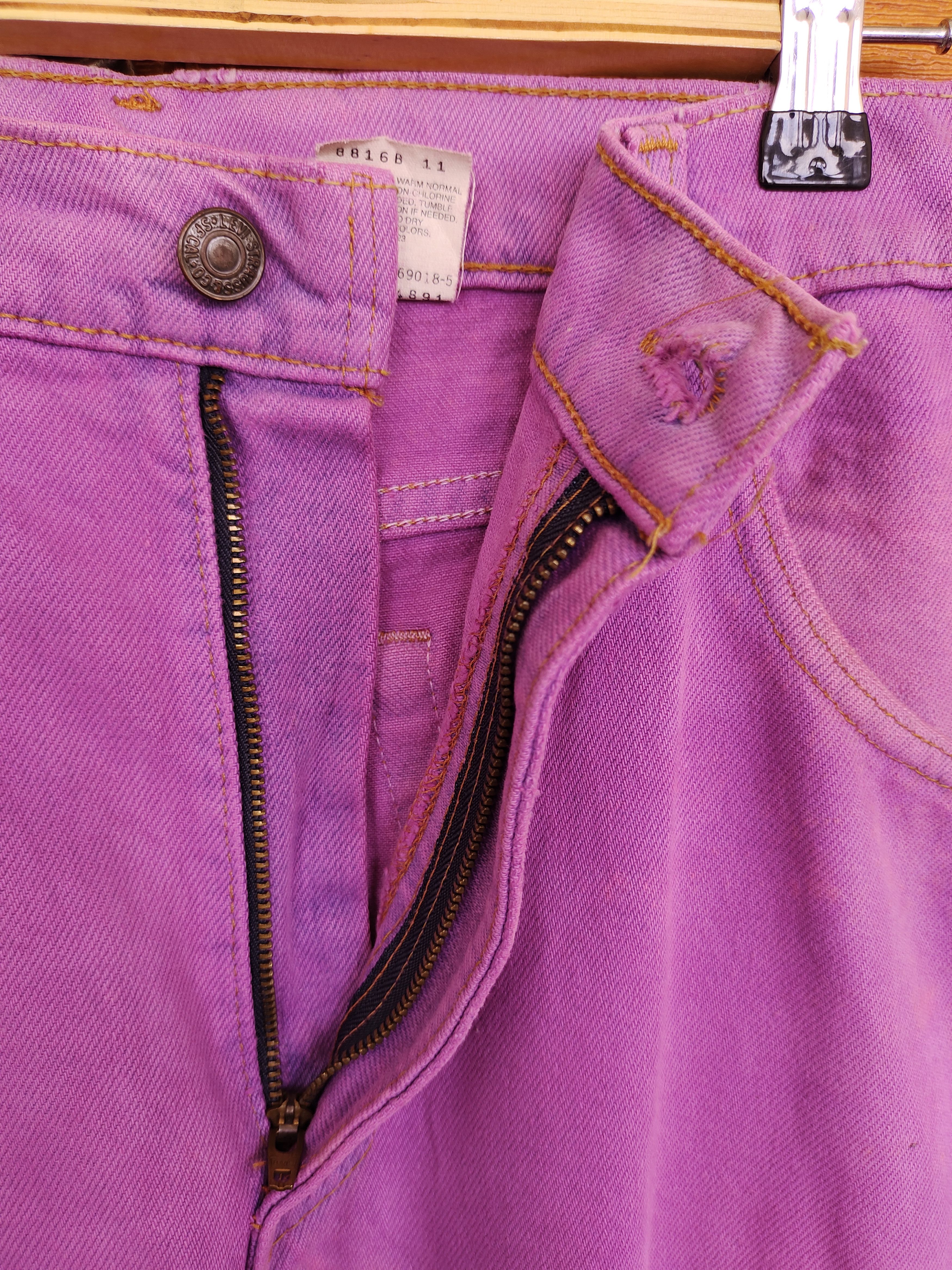 Levi's Vintage Clothing 1995 LEVIS 560 Loose Fit Tapered Leg Tie Dye Denim Jeans Size US 33 - 16 Thumbnail