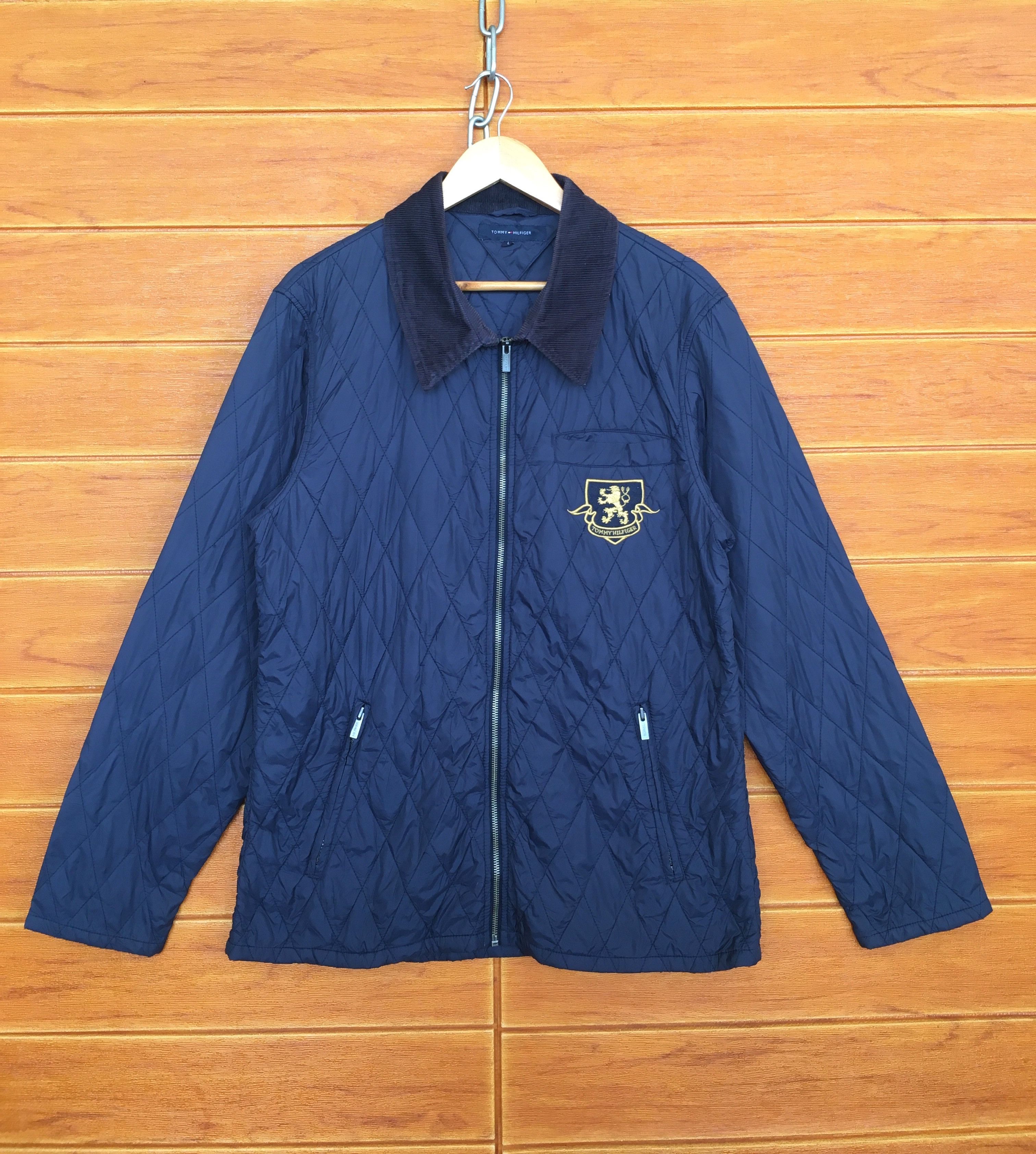 Tommy Hilfiger Vintage Tommy Hilfiger Quilted Jacket Size US L / EU 52-54 / 3 - 1 Thumbnail