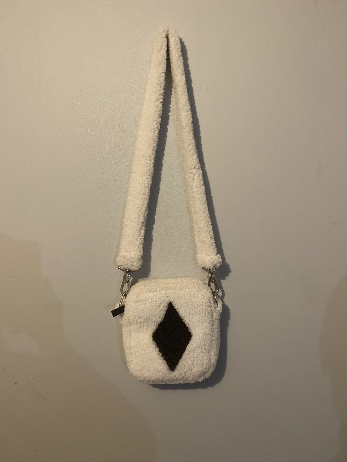 Stefan Cooke shearling diamond bag | Grailed