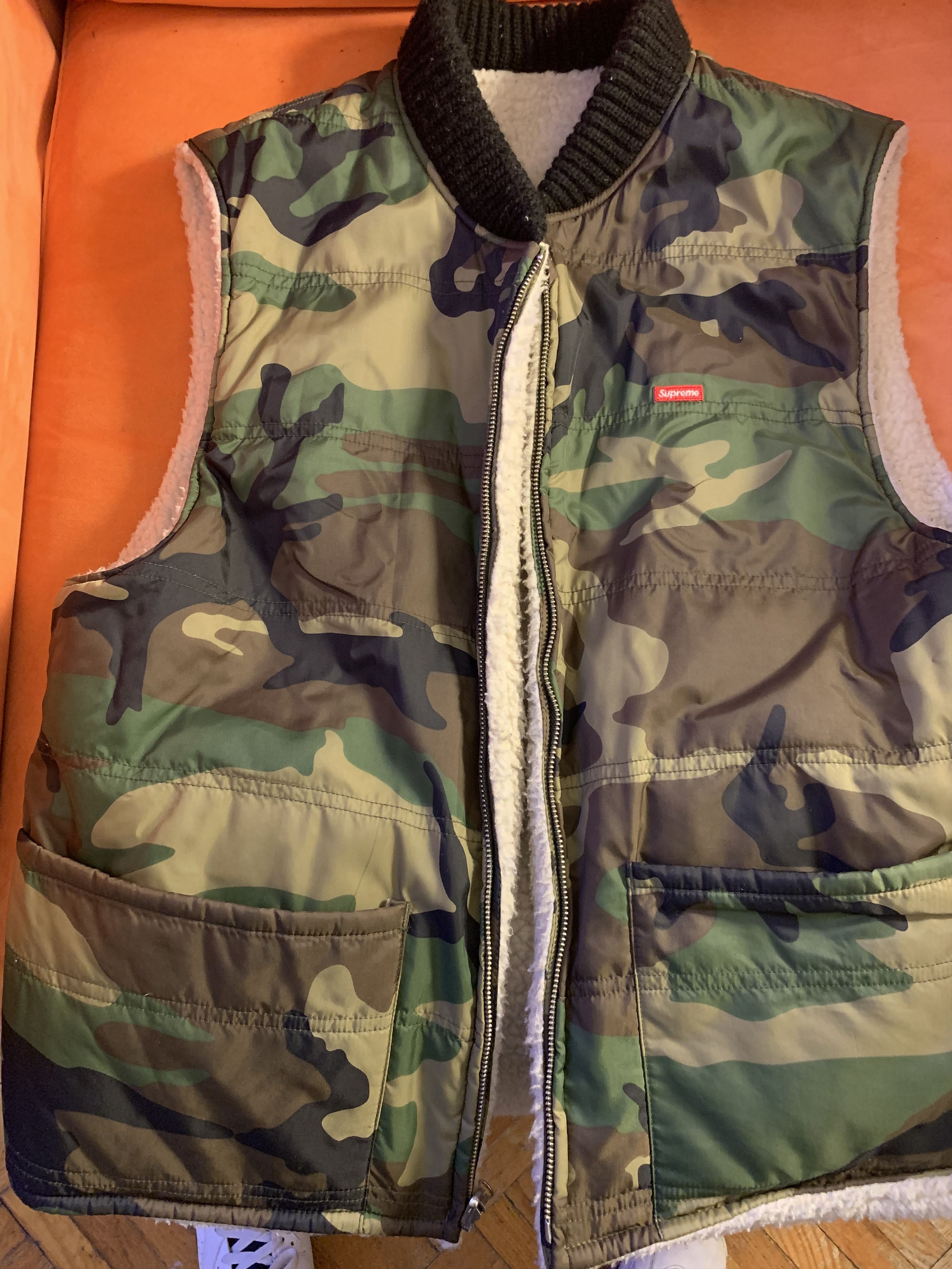 Supreme Supreme Camo Reversible Vest Size US M / EU 48-50 / 2 - 1 Thumbnail