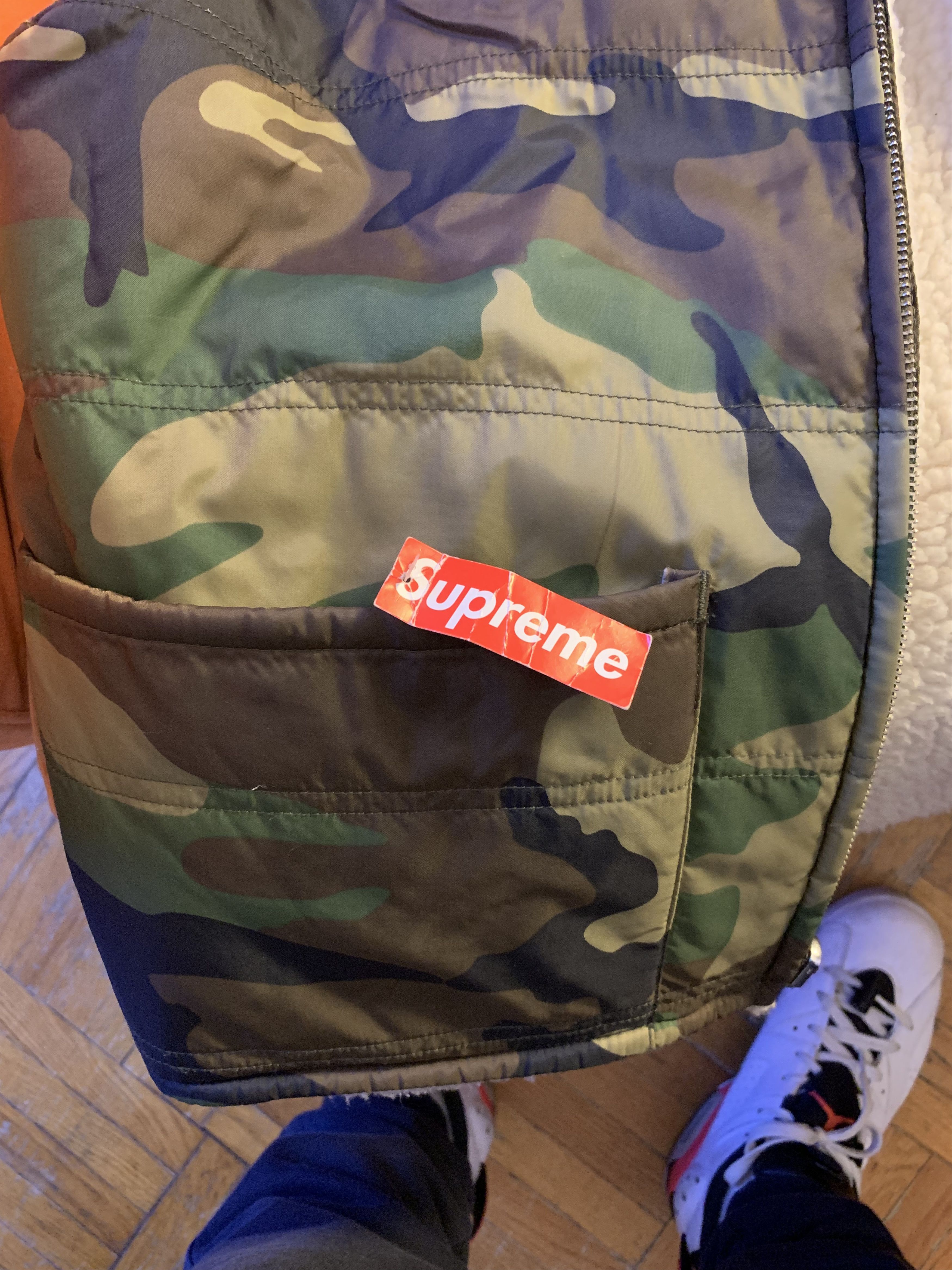 Supreme Supreme Camo Reversible Vest Size US M / EU 48-50 / 2 - 3 Thumbnail