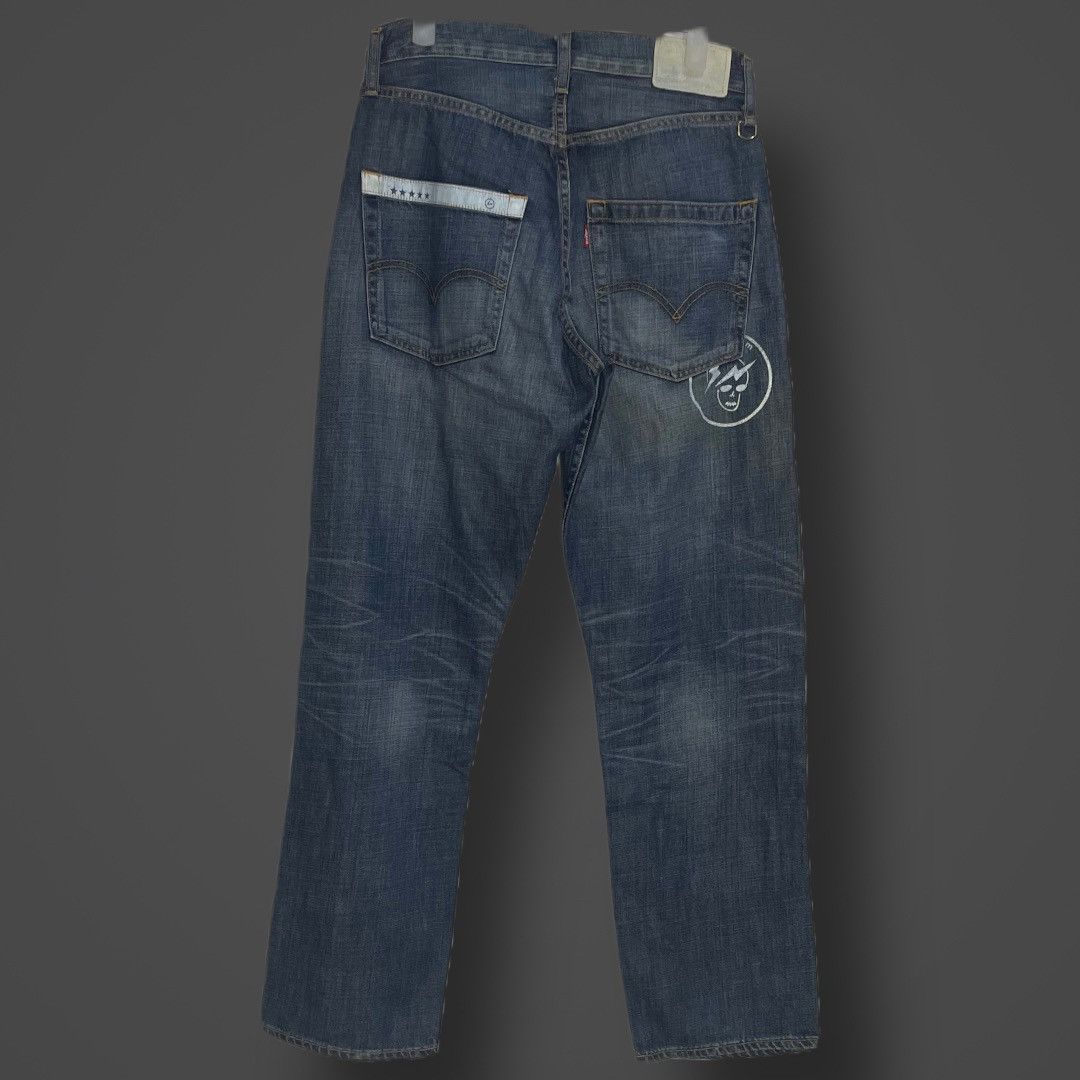 Fragment Design × Levi's Fenom - Crush 505 - Denim Jeans Size US 32 / EU 48 - 8 Thumbnail