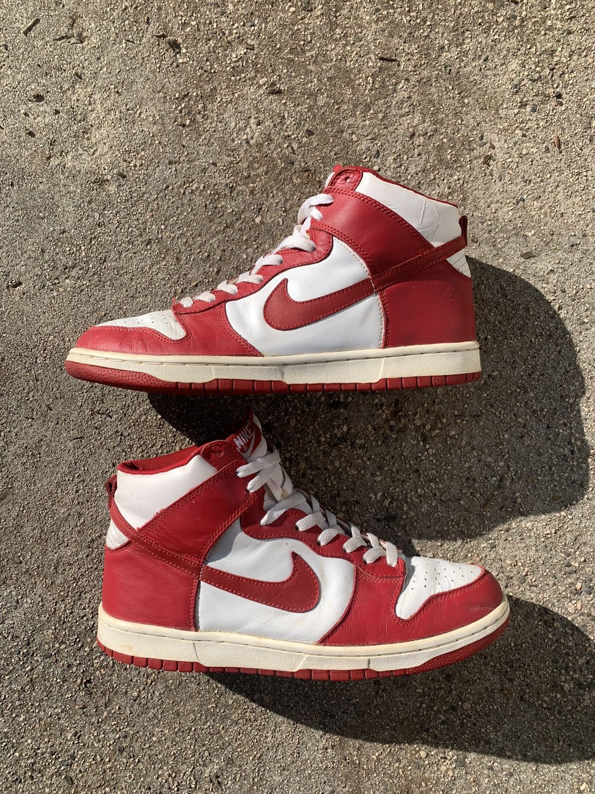 dunk high varsity red