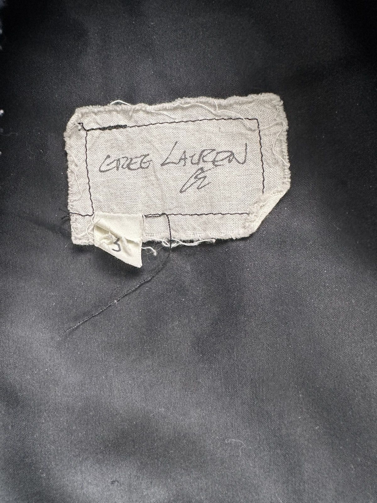 Greg Lauren 50/50 Varsity Jacket Size US L / EU 52-54 / 3 - 5 Thumbnail