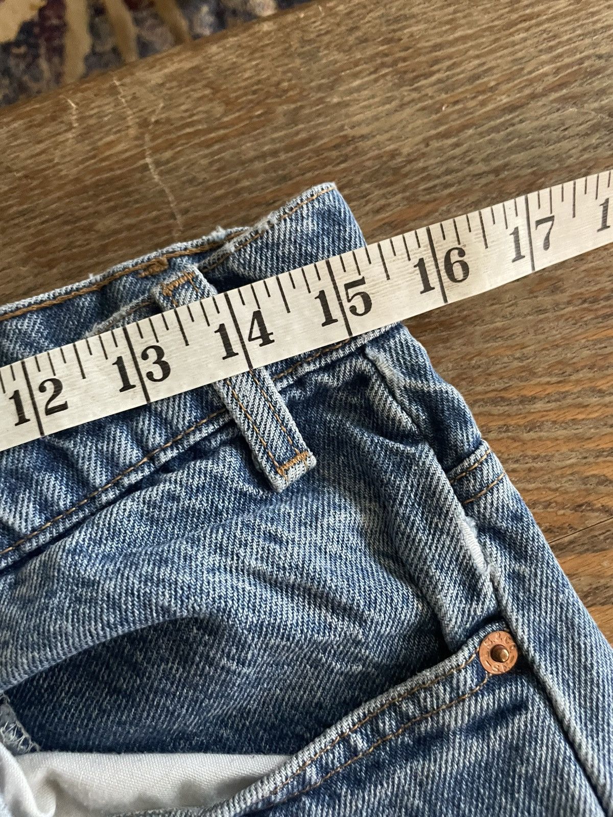 Levi's × Vintage Vintage Levi’s 505 regular fit denim jeans orange tab Size US 29 - 5 Thumbnail