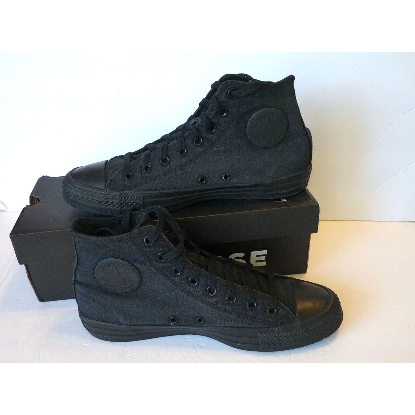 Converse Converse Chuck Taylor All Star High Top Triple Black Shoe 11 ...