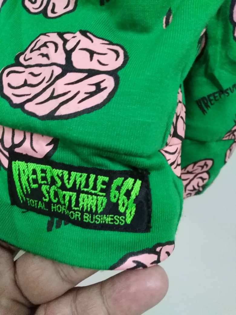 Japanese Brand Limited Edition KreepsVille 666 Double Sided Hoodies Size US M / EU 48-50 / 2 - 10 Thumbnail