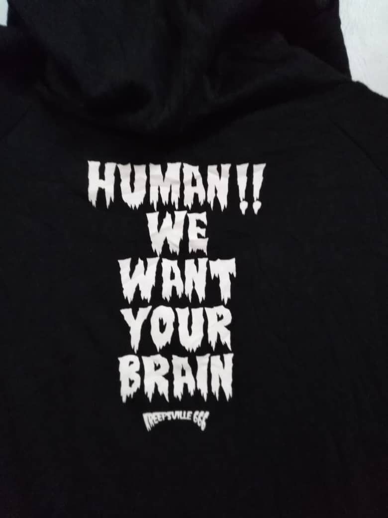 Japanese Brand Limited Edition KreepsVille 666 Double Sided Hoodies Size US M / EU 48-50 / 2 - 14 Thumbnail