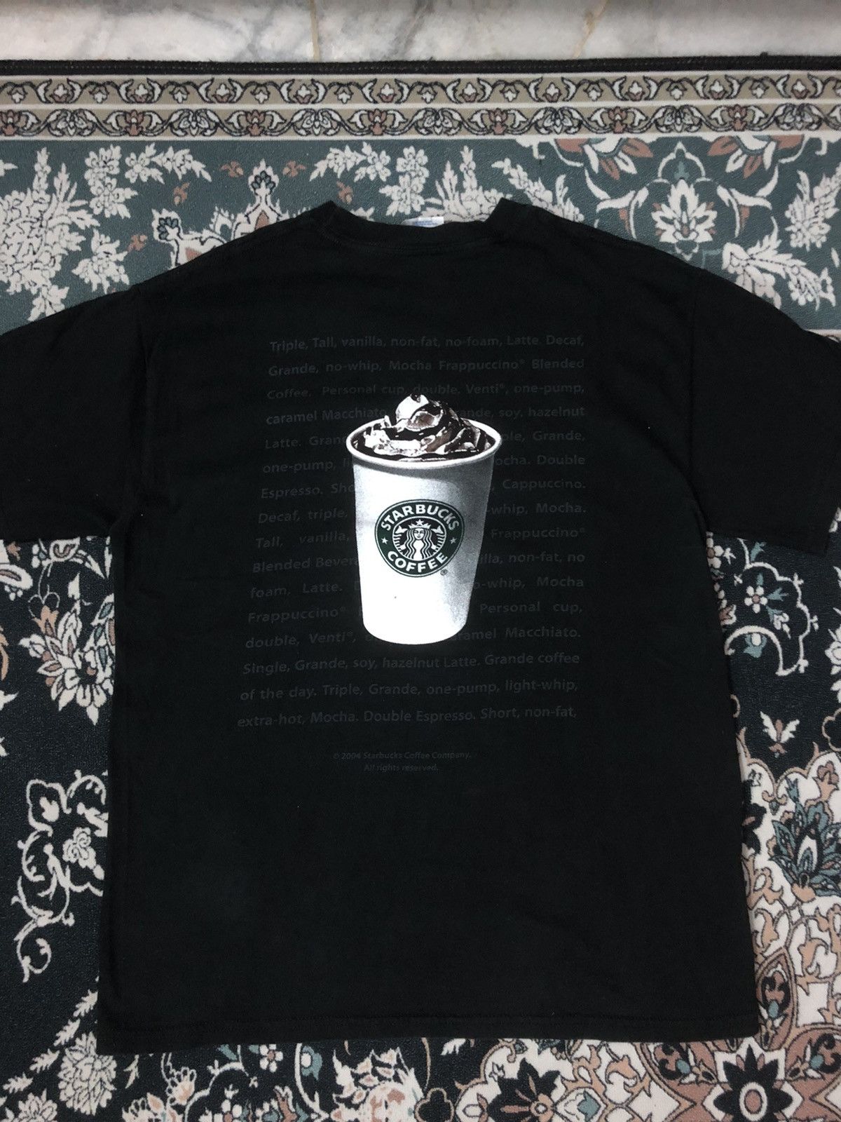 Starbucks coffee promo tee vtg